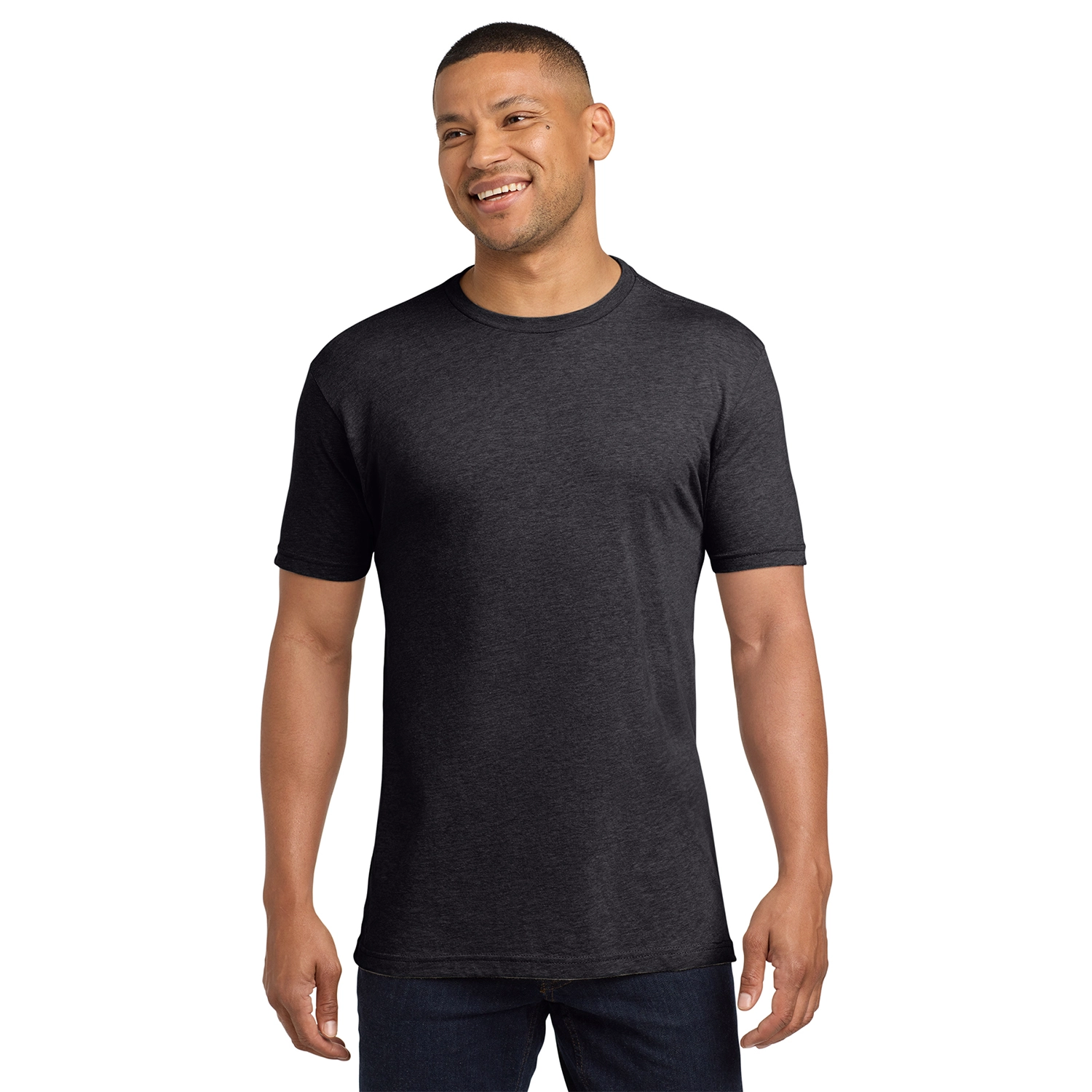 Next Level Apparel Decorated Adult CVC Sueded Tee 5