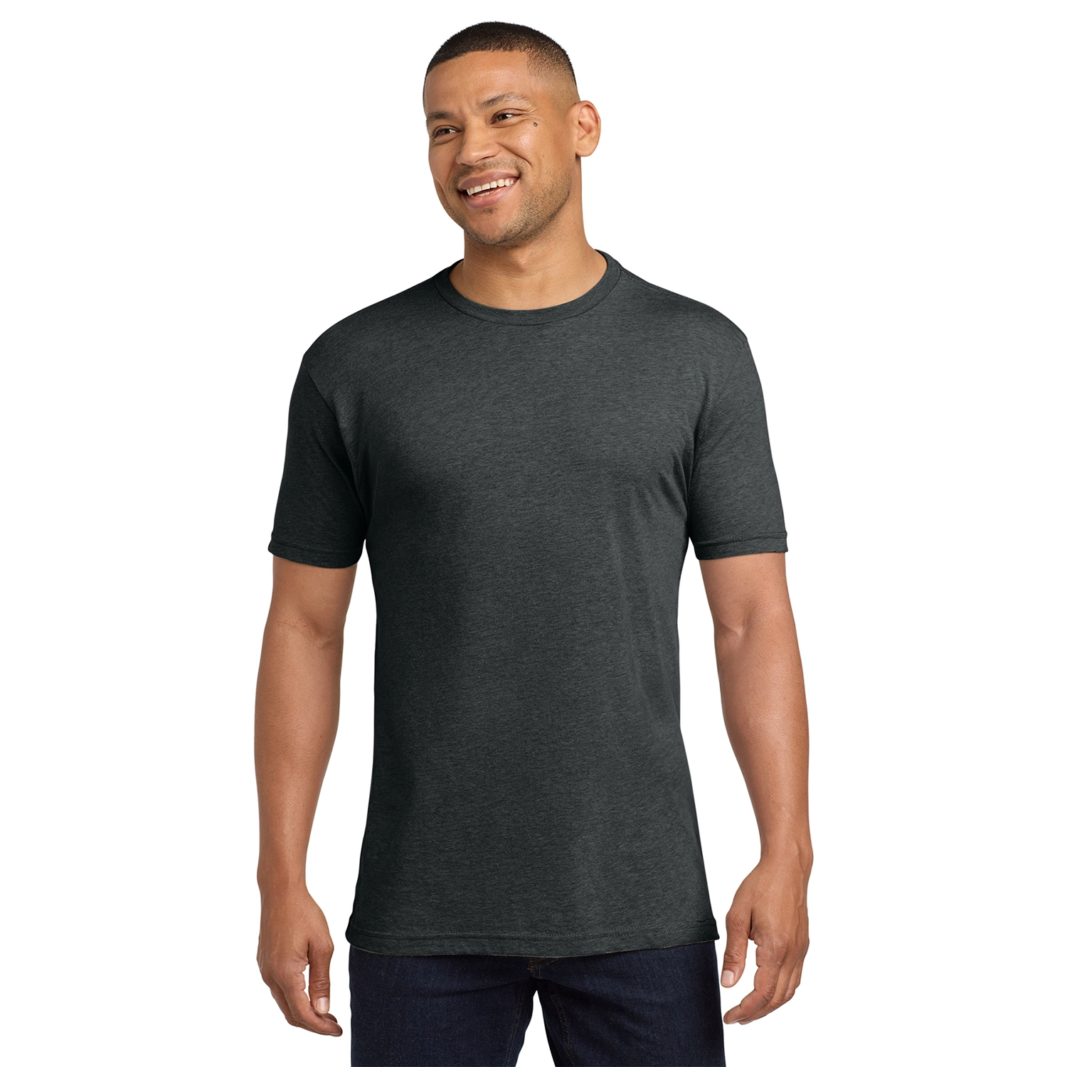 Next Level Apparel Decorated Adult CVC Sueded Tee 6