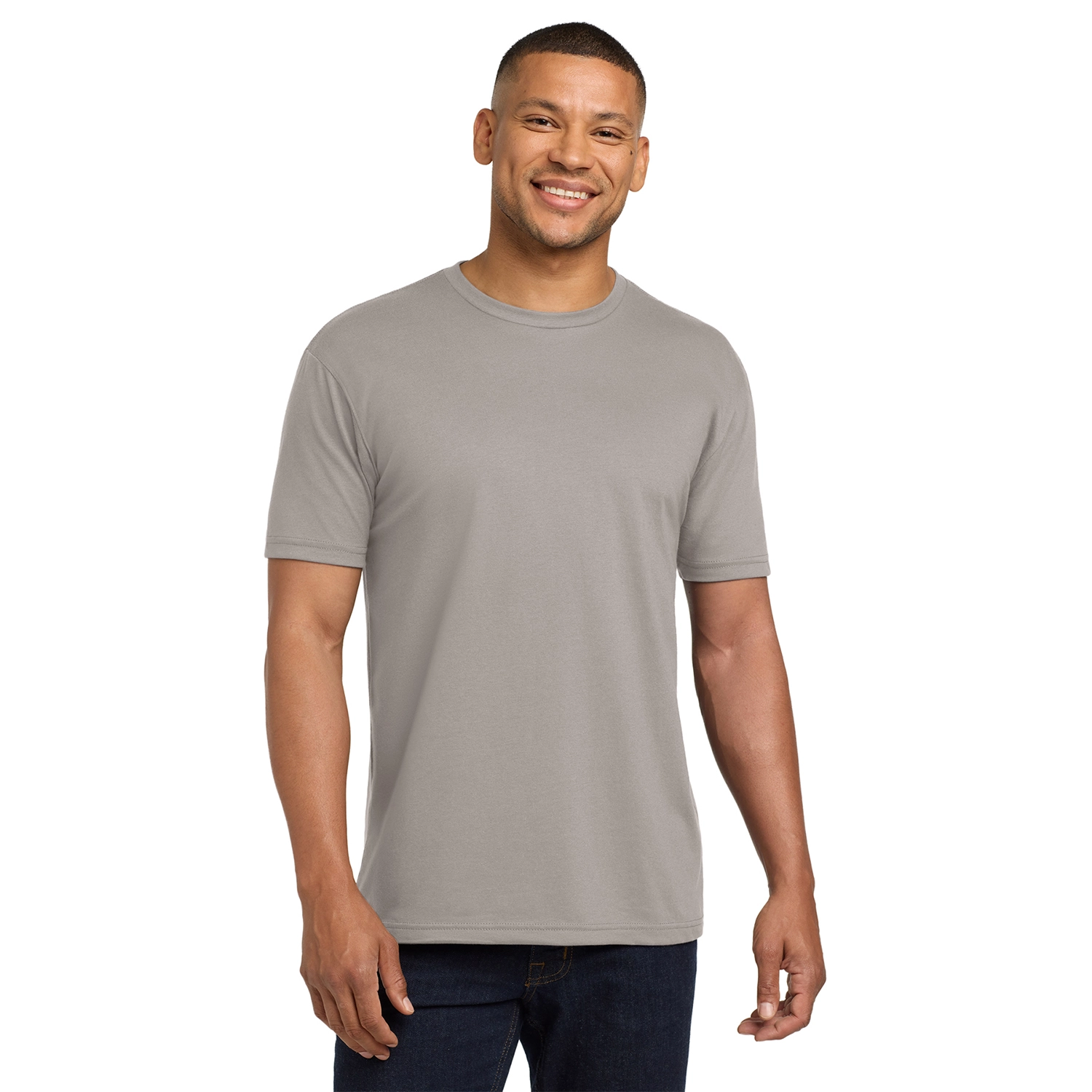Next Level Apparel Decorated Adult CVC Sueded Tee 8