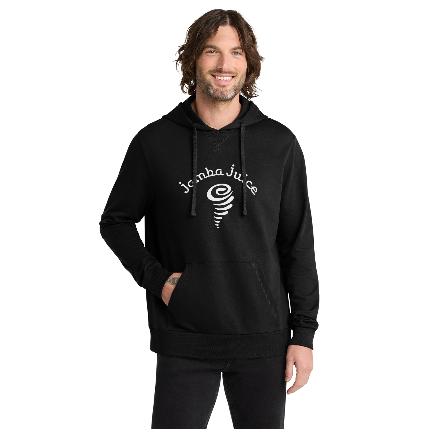 Allmade Decorated Unisex Organic French Terry Pullover Hoodie