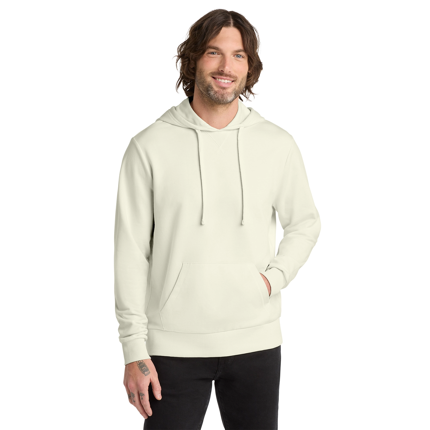 Allmade Decorated Unisex Organic French Terry Pullover Hoodie 7