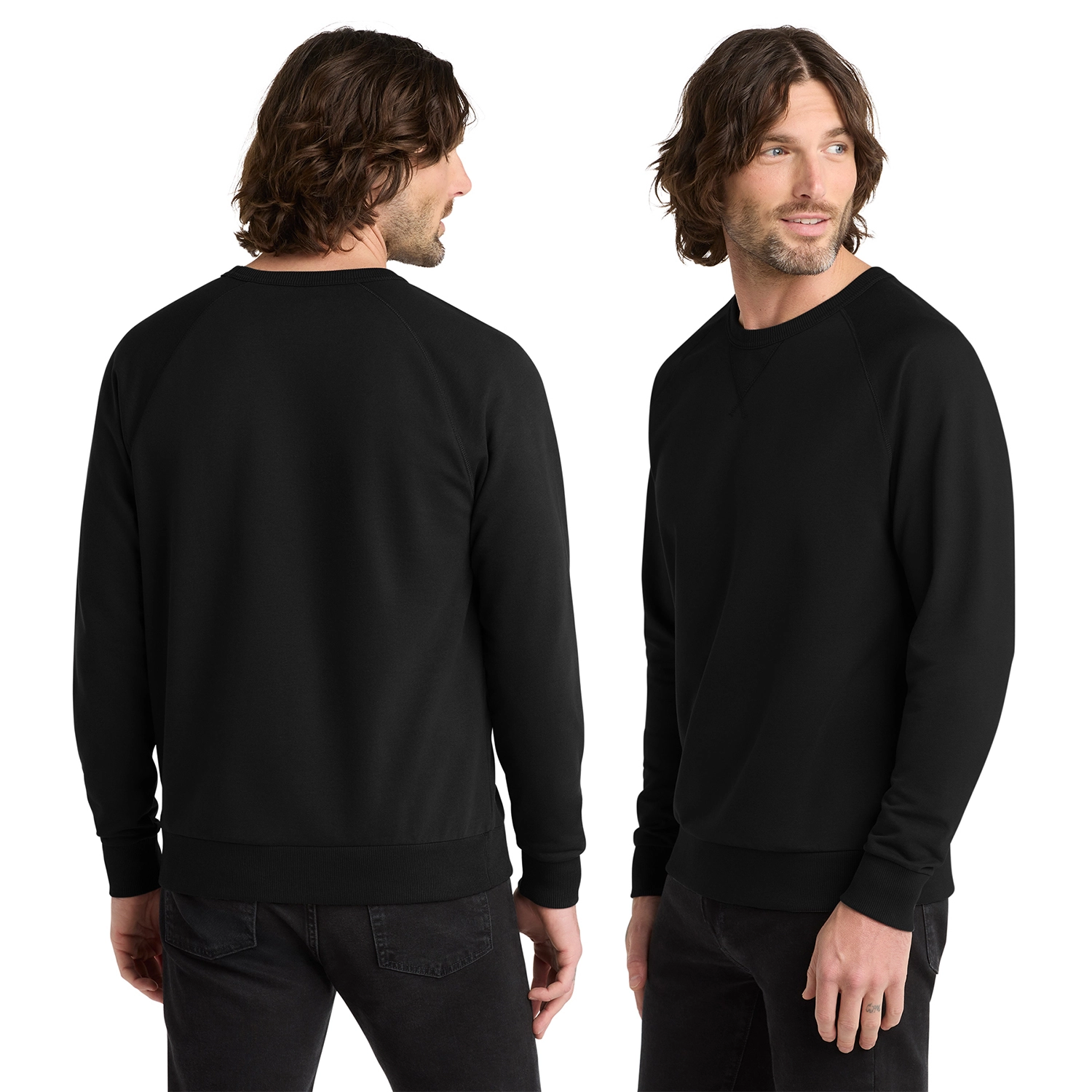 Allmade Decorated Unisex Organic French Terry Crewneck Sweatshirt 2