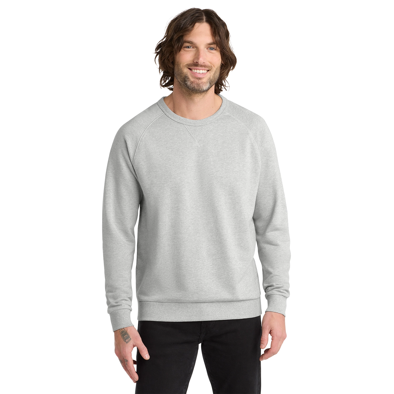 Allmade Decorated Unisex Organic French Terry Crewneck Sweatshirt 3