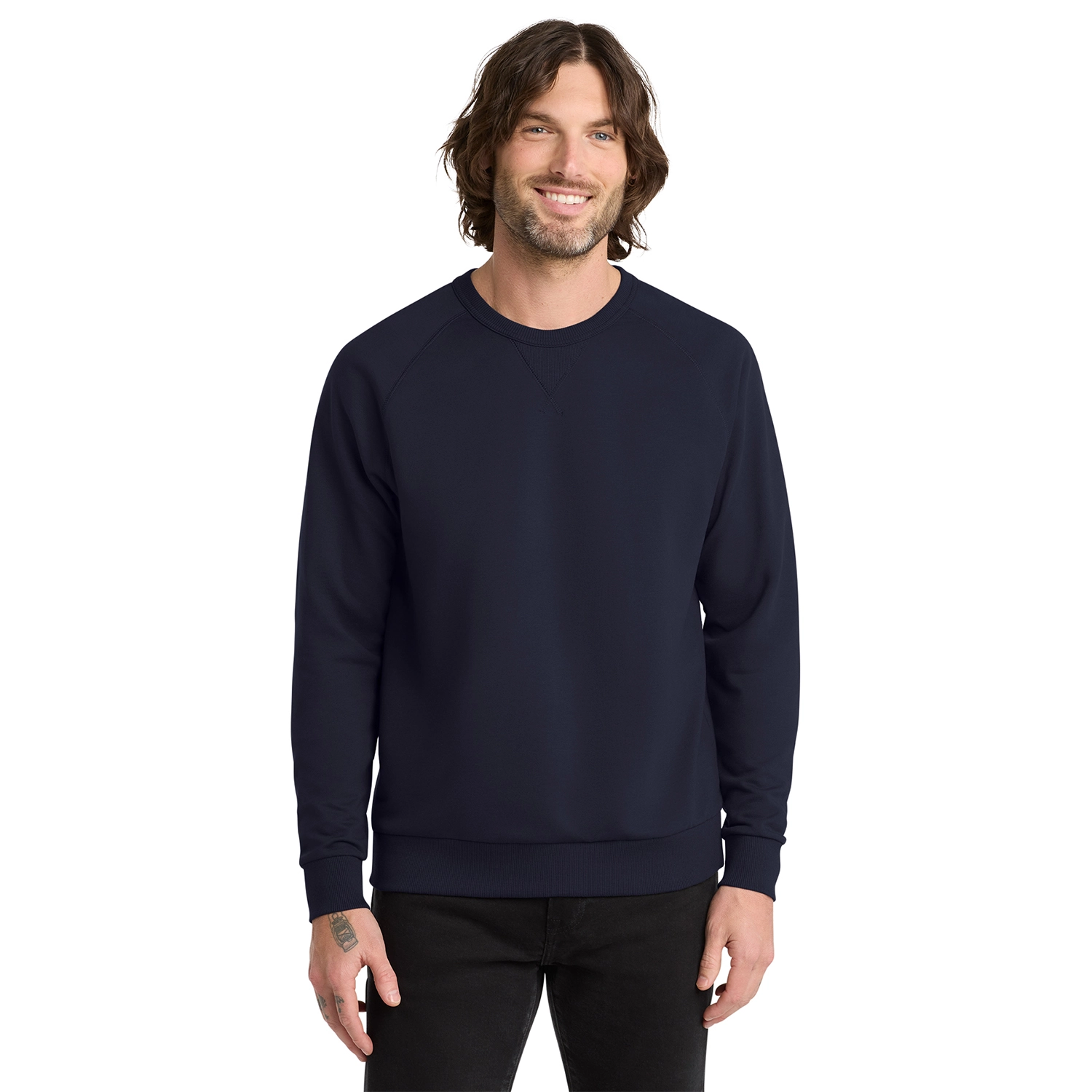 Allmade Decorated Unisex Organic French Terry Crewneck Sweatshirt 4