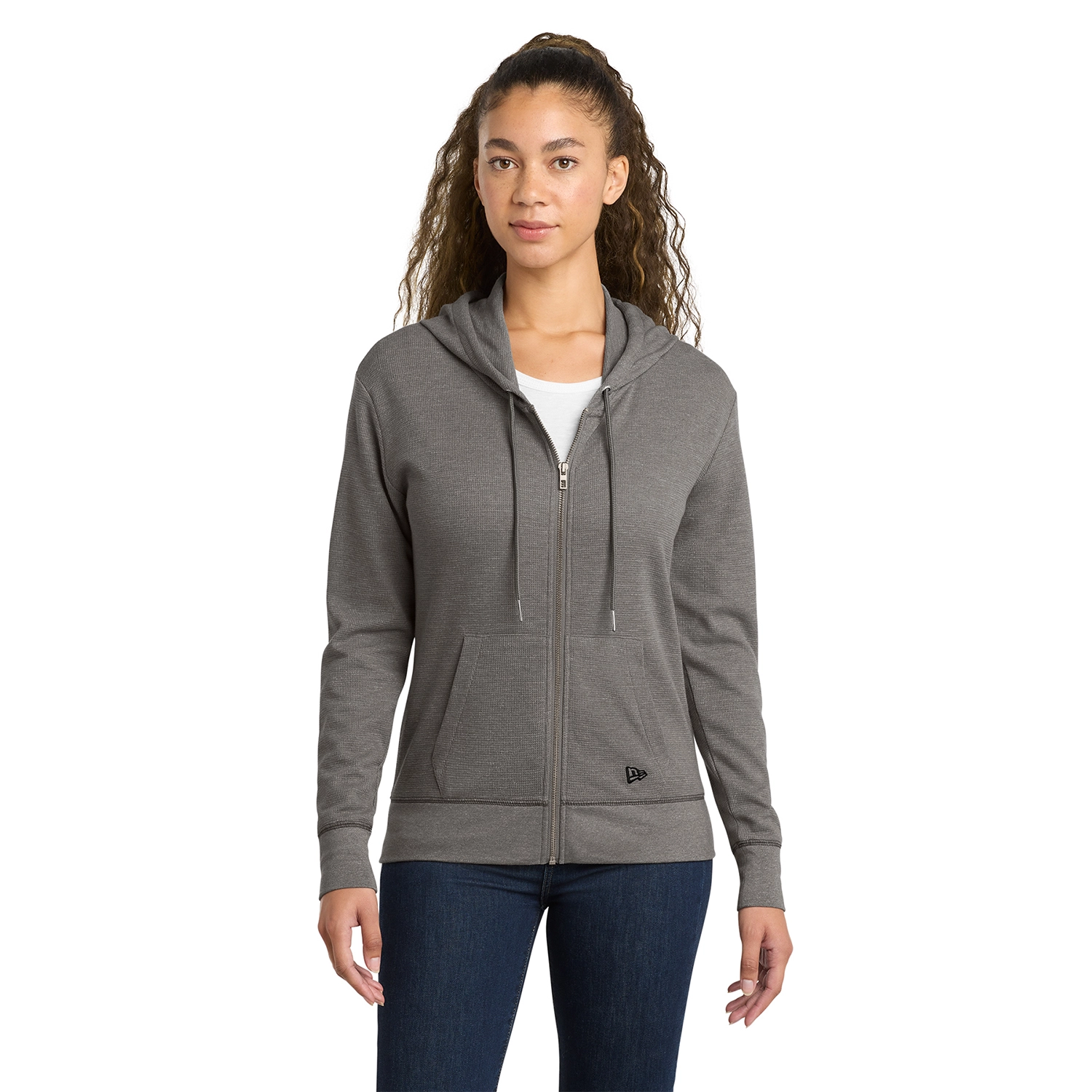 New Era Decorated Women’s Thermal Full-Zip Hoodie 4