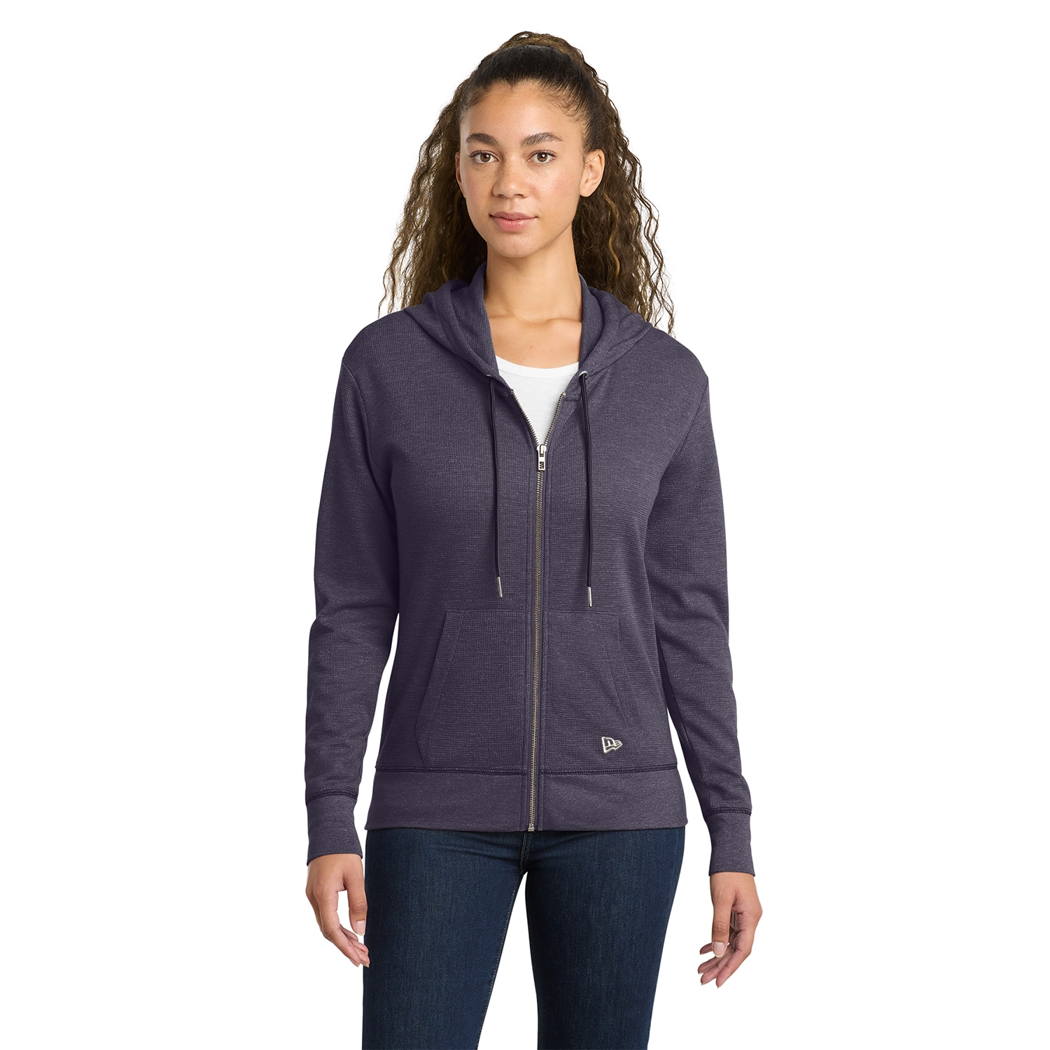 New Era Decorated Women’s Thermal Full-Zip Hoodie 5