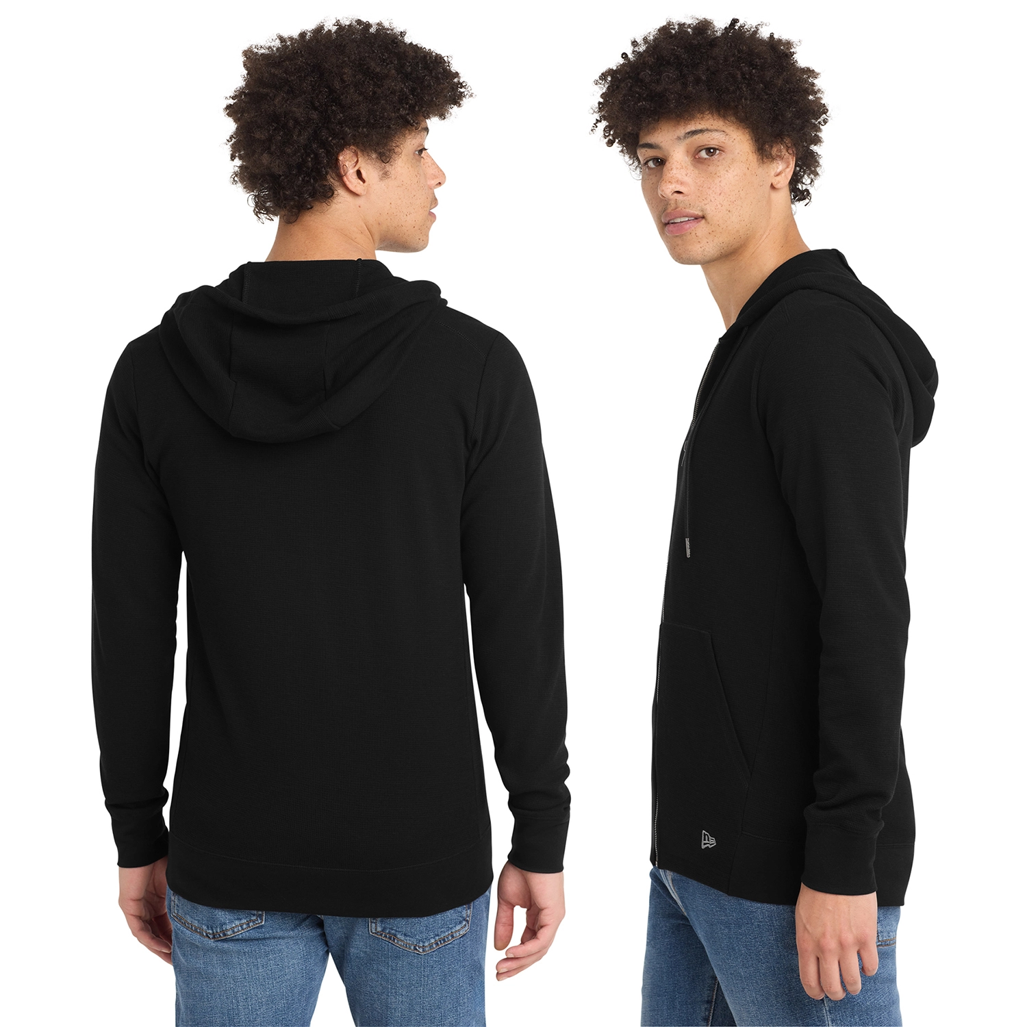 New Era Decorated Thermal Full-Zip Hoodie 2