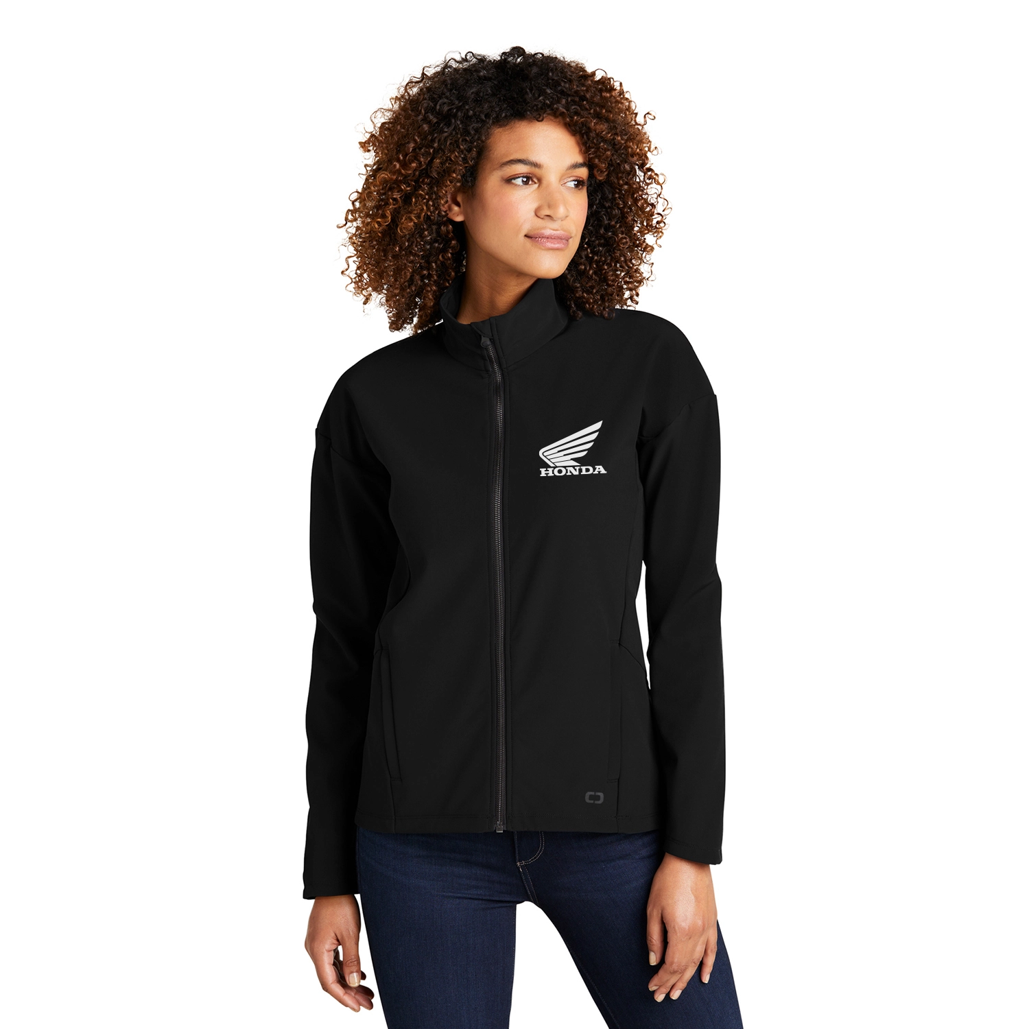 OGIO Women's Commuter Embroidered Full-Zip Soft Shell