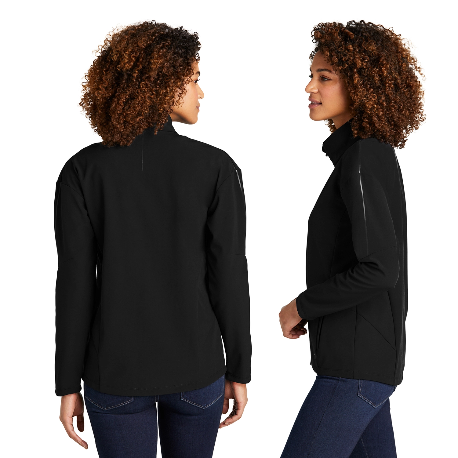 OGIO Women's Commuter Embroidered Full-Zip Soft Shell