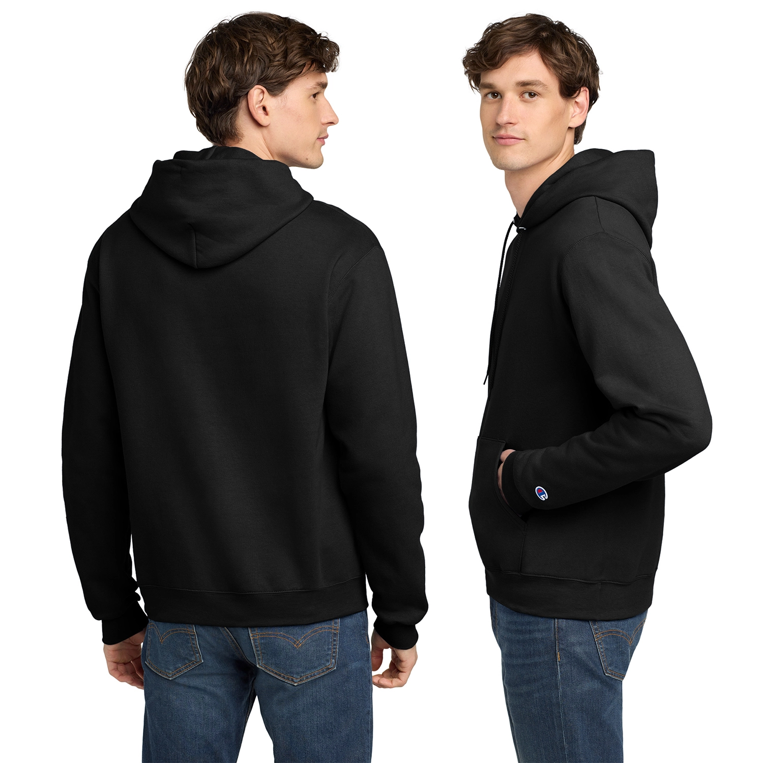 Champion Decorated Powerblend Pullover Hoodie 2