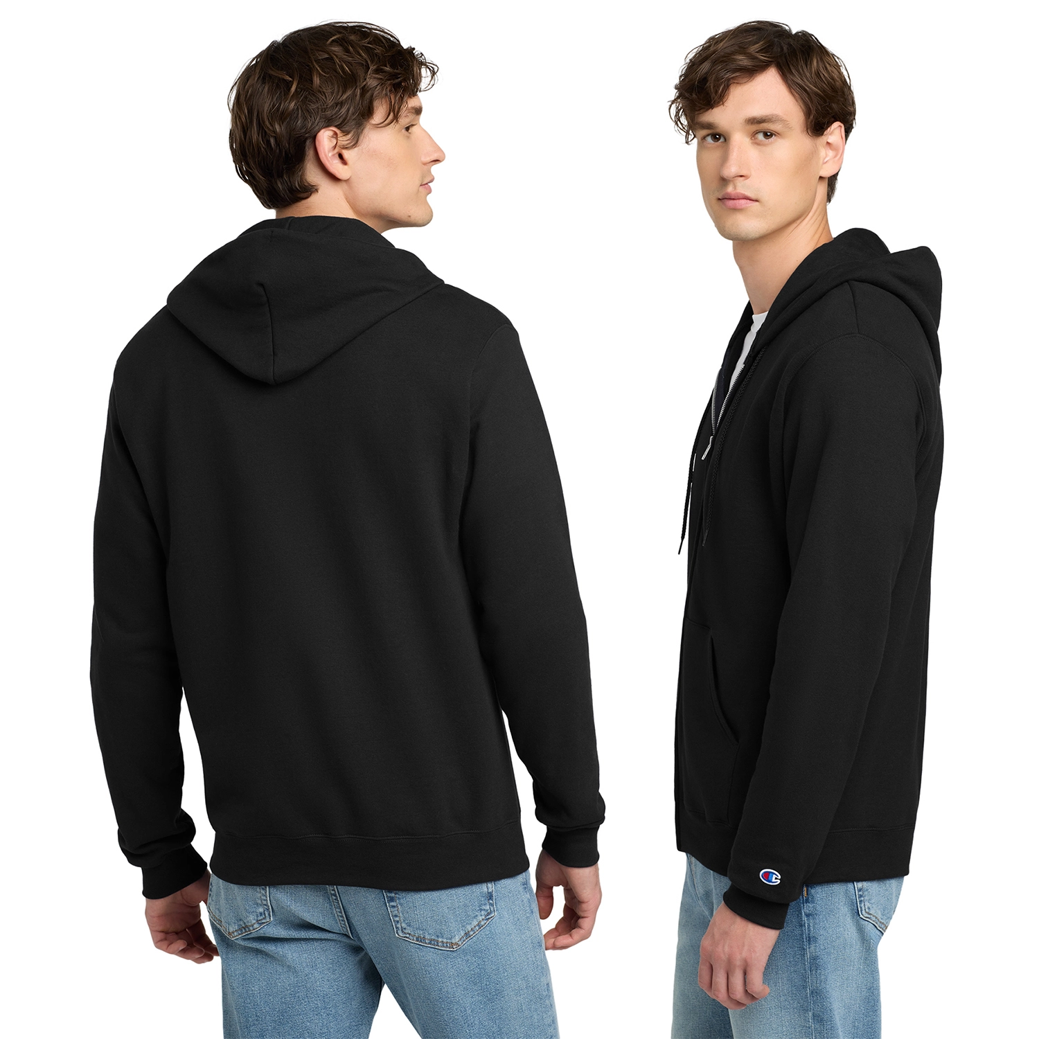 Champion Decorated Powerblend Full-Zip Hoodie 2