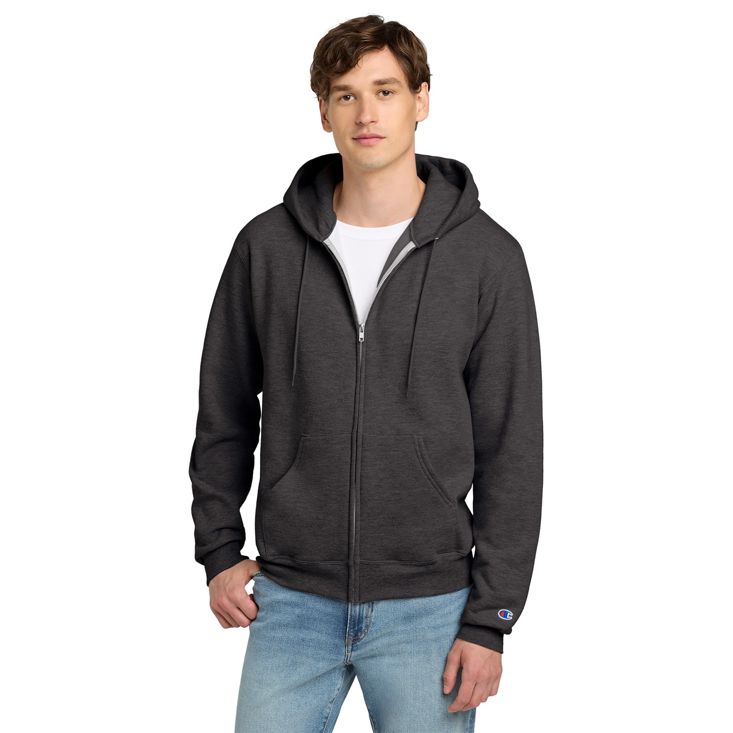 Champion Decorated Powerblend Full-Zip Hoodie 3