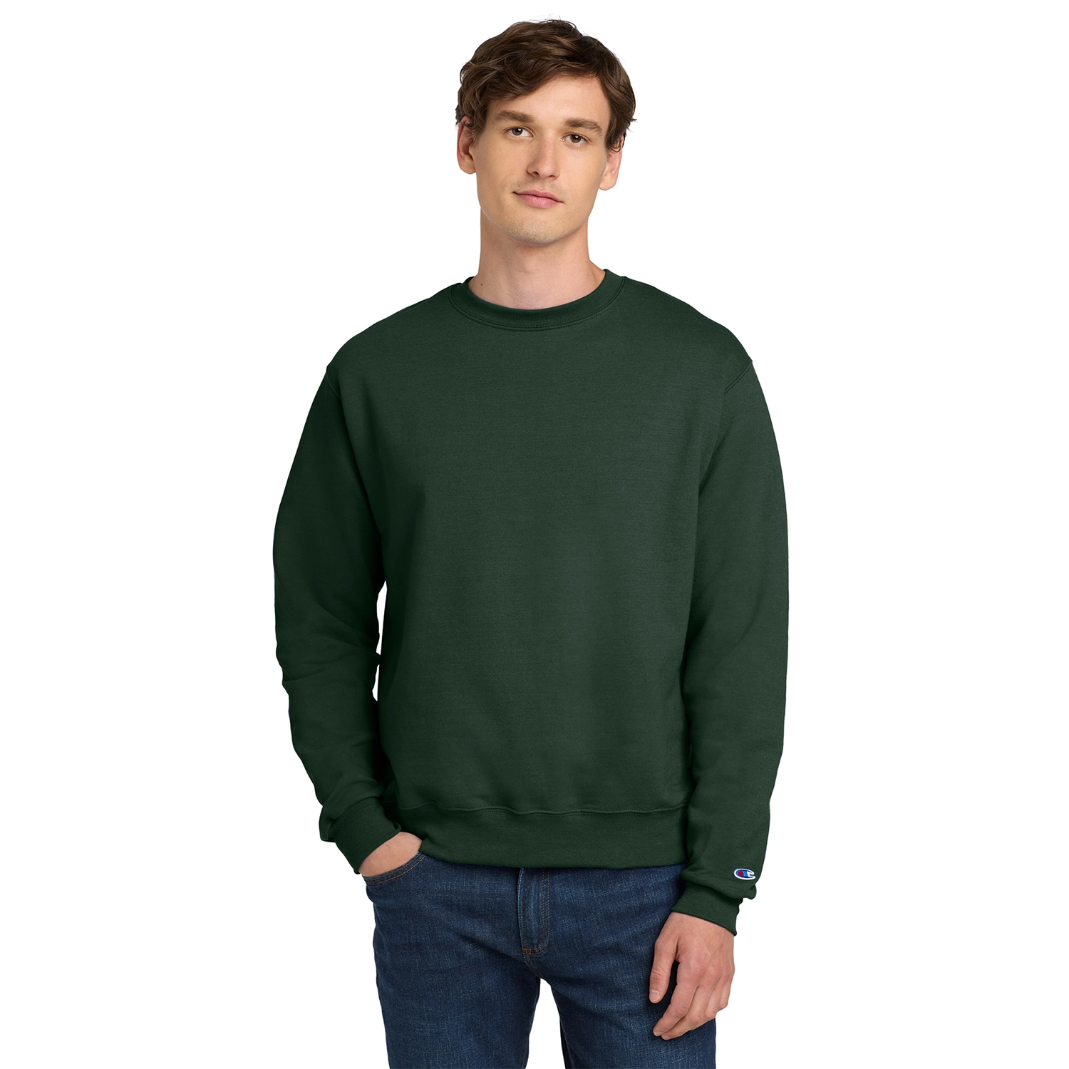 Champion Decorated Powerblend Crewneck Sweatshirt 4
