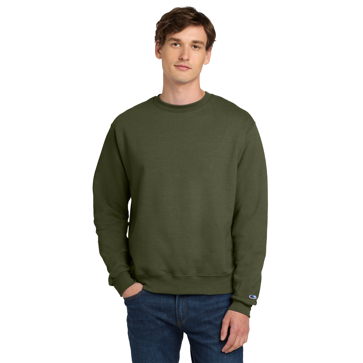 Champion Decorated Powerblend Crewneck Sweatshirt 5