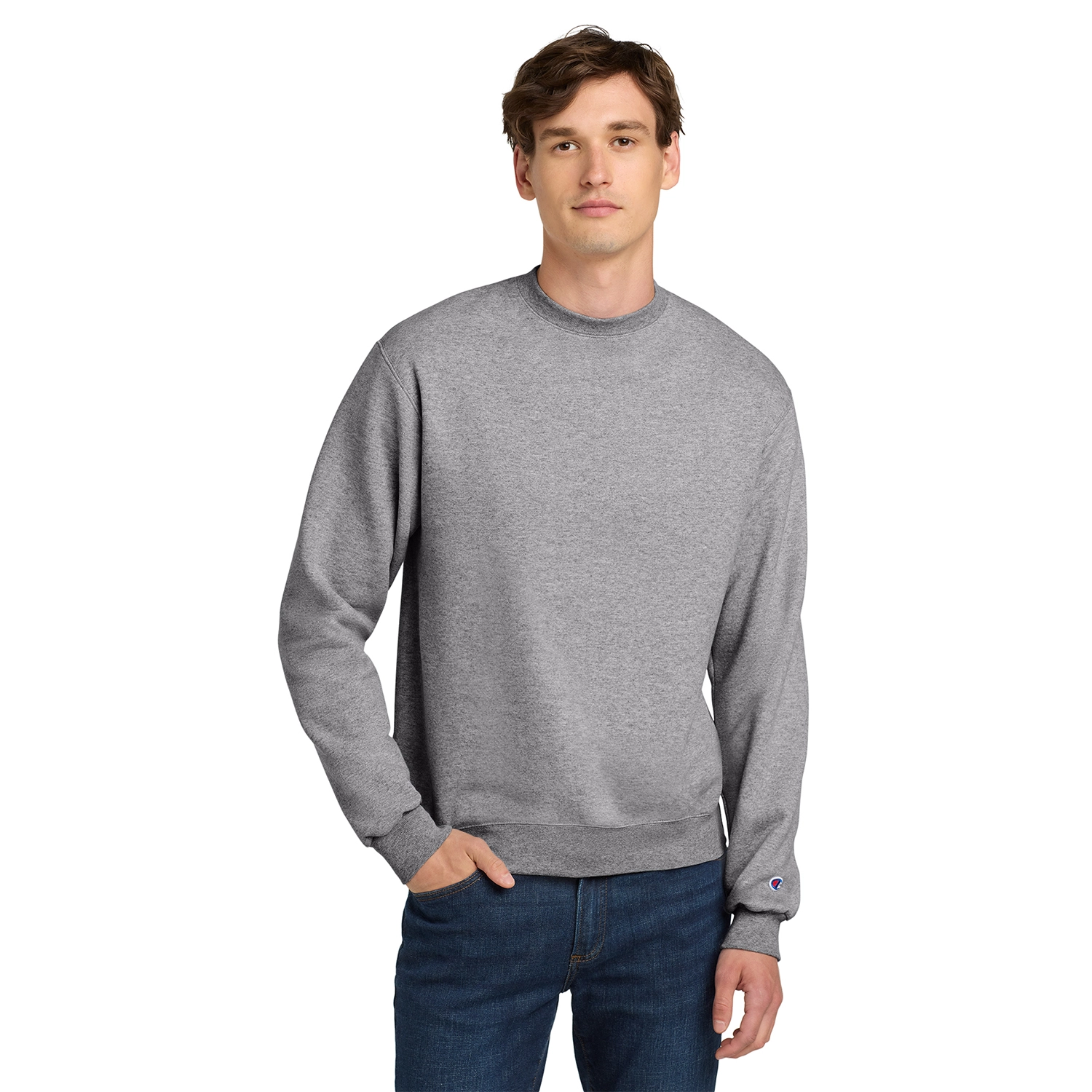 Champion Decorated Powerblend Crewneck Sweatshirt 6