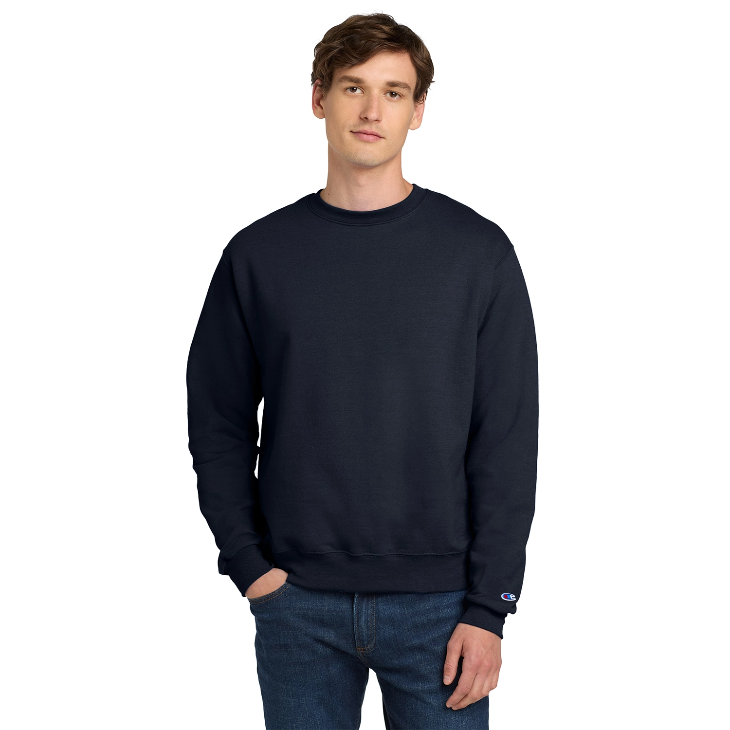 Champion Decorated Powerblend Crewneck Sweatshirt 8