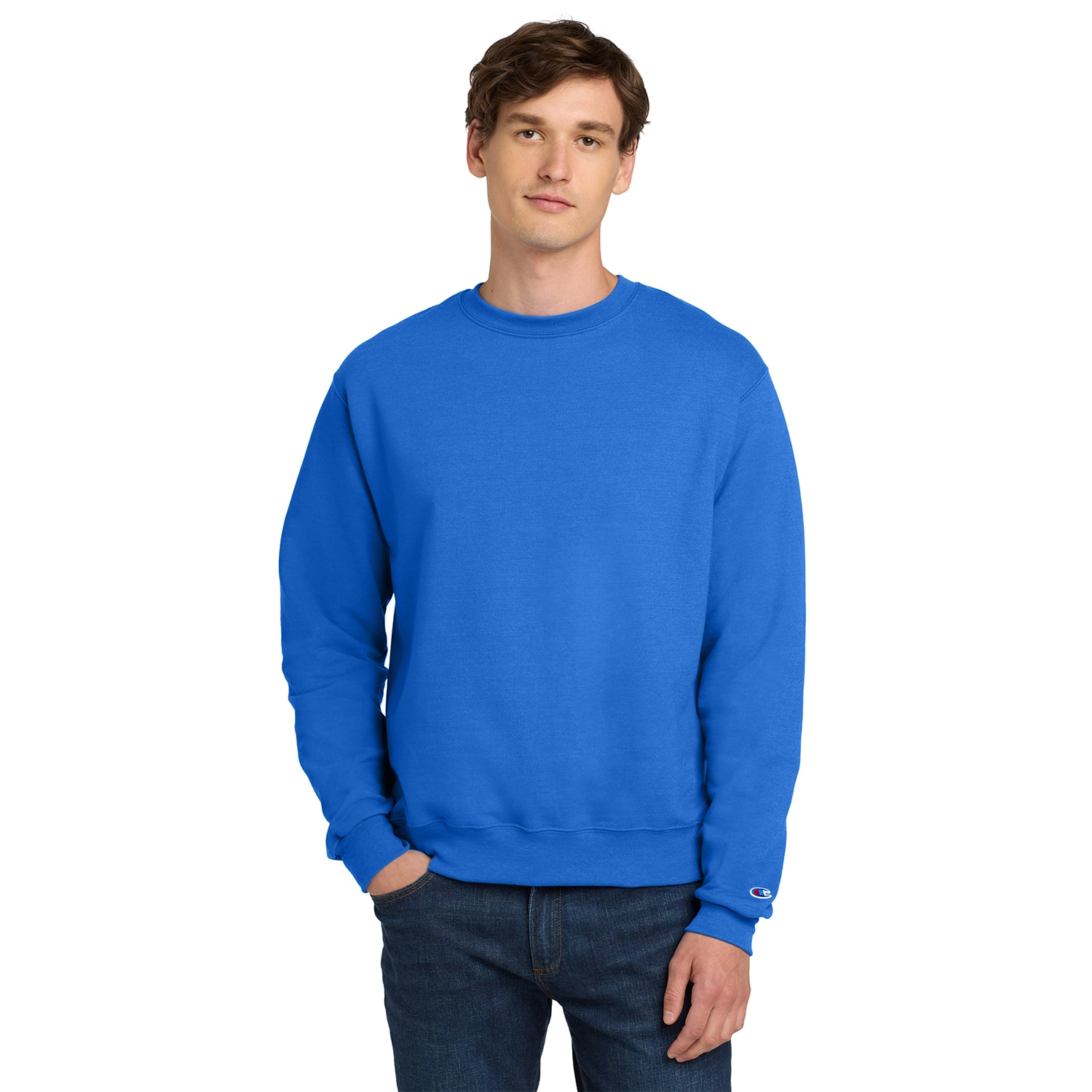 Champion Decorated Powerblend Crewneck Sweatshirt 9