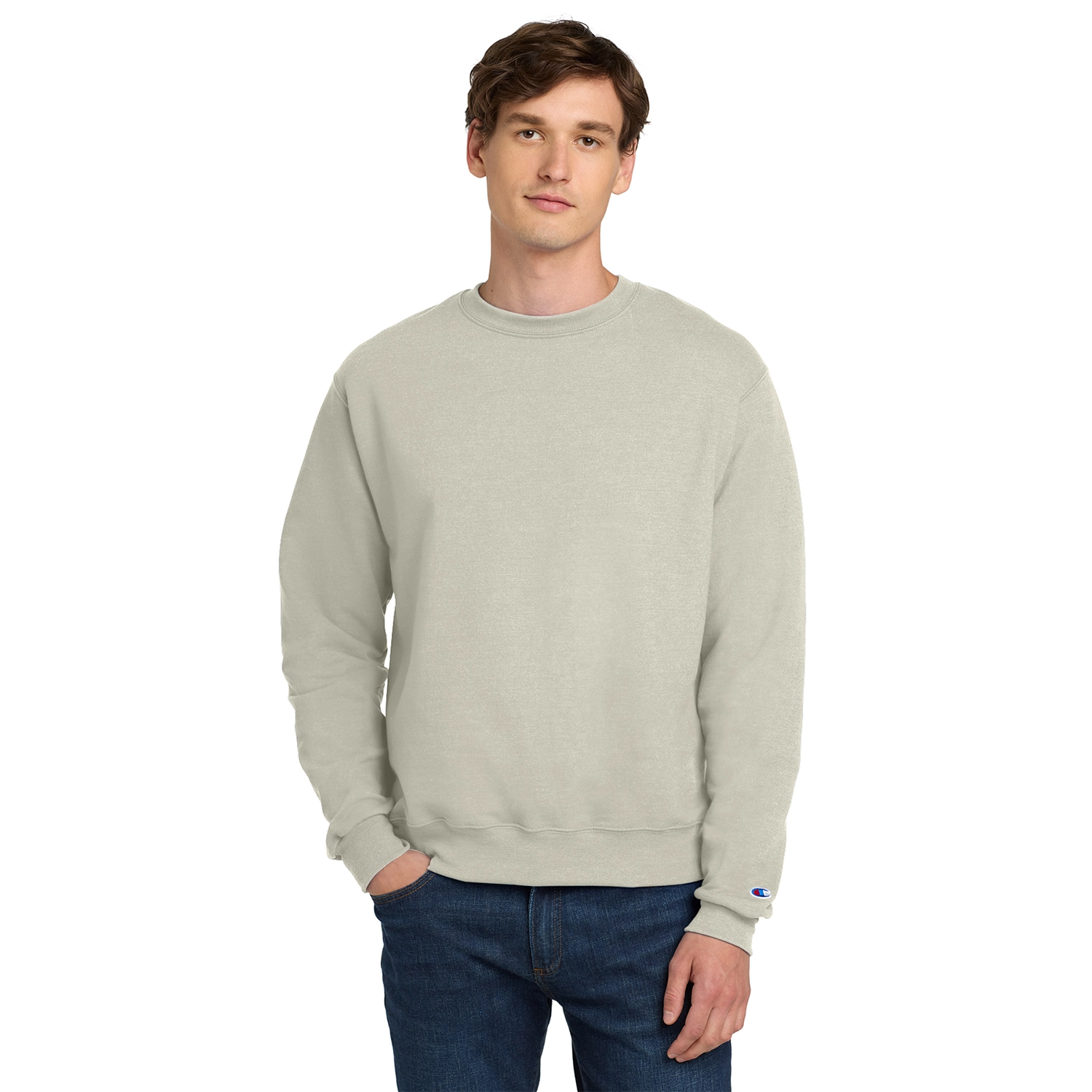 Champion Decorated Powerblend Crewneck Sweatshirt 10