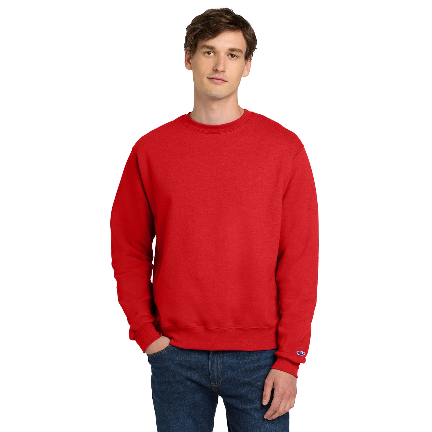 Champion Decorated Powerblend Crewneck Sweatshirt 11