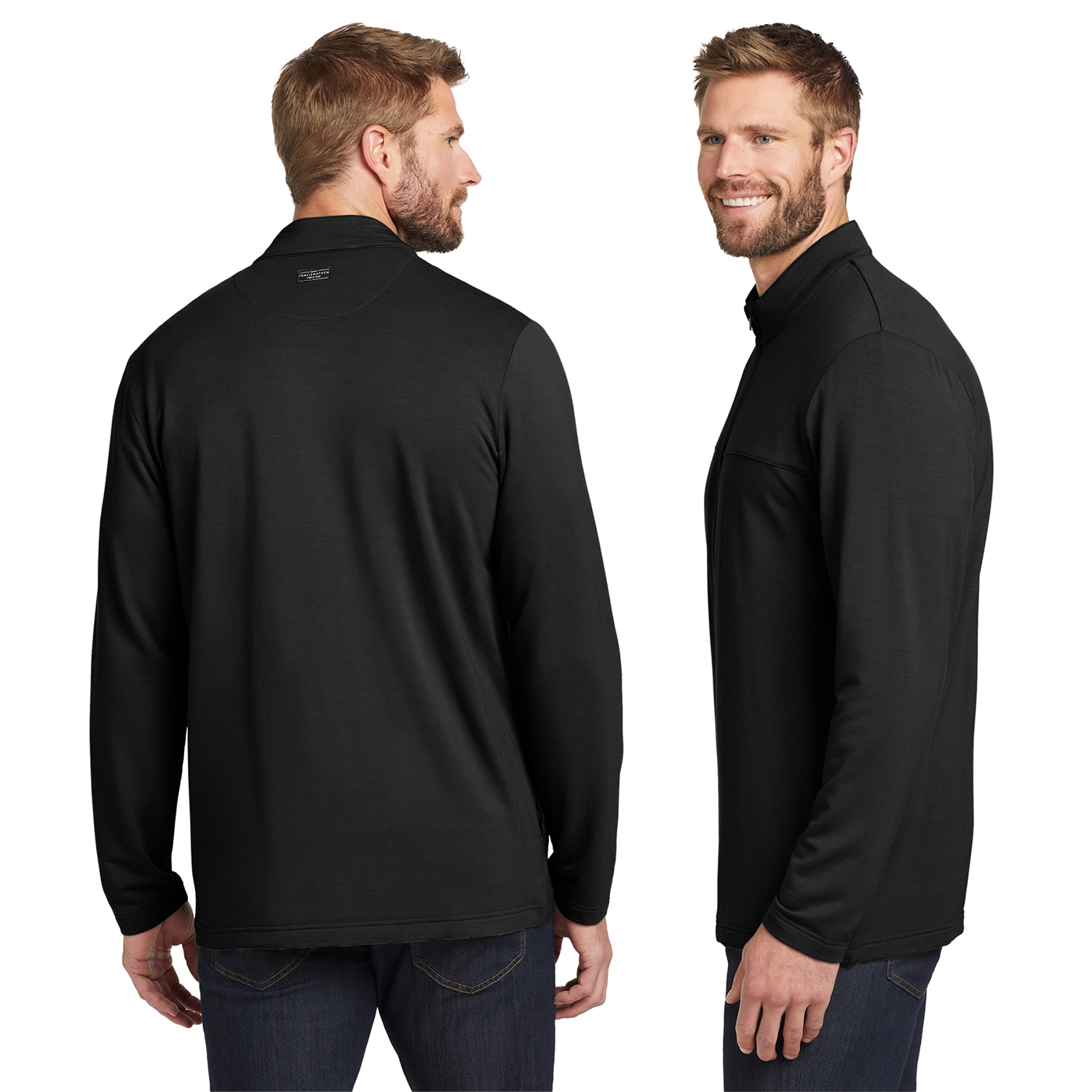 TravisMathew Newport Embroidered Full-Zip Fleece