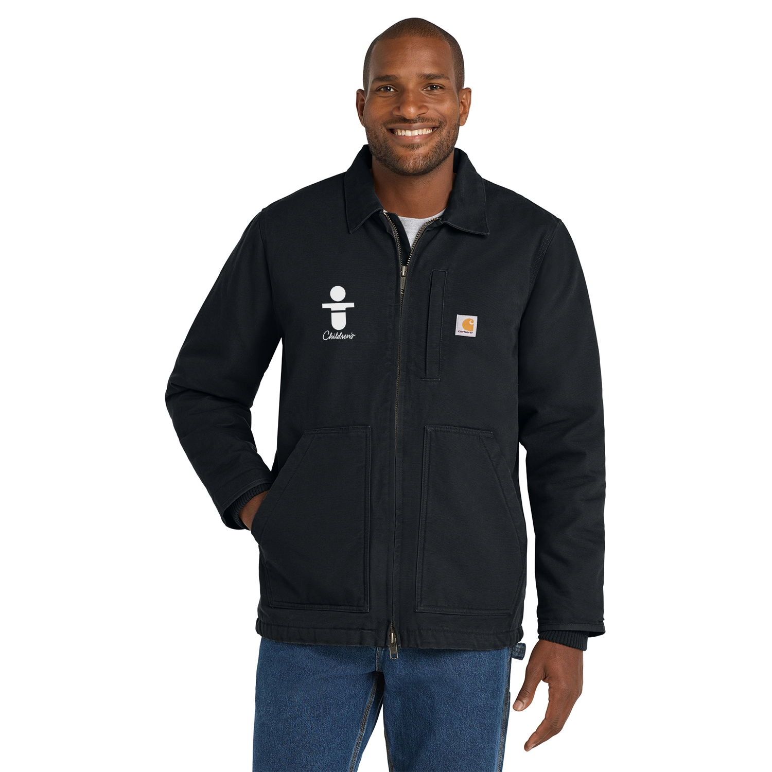 Carhartt Embroidered Sherpa-Lined Coat