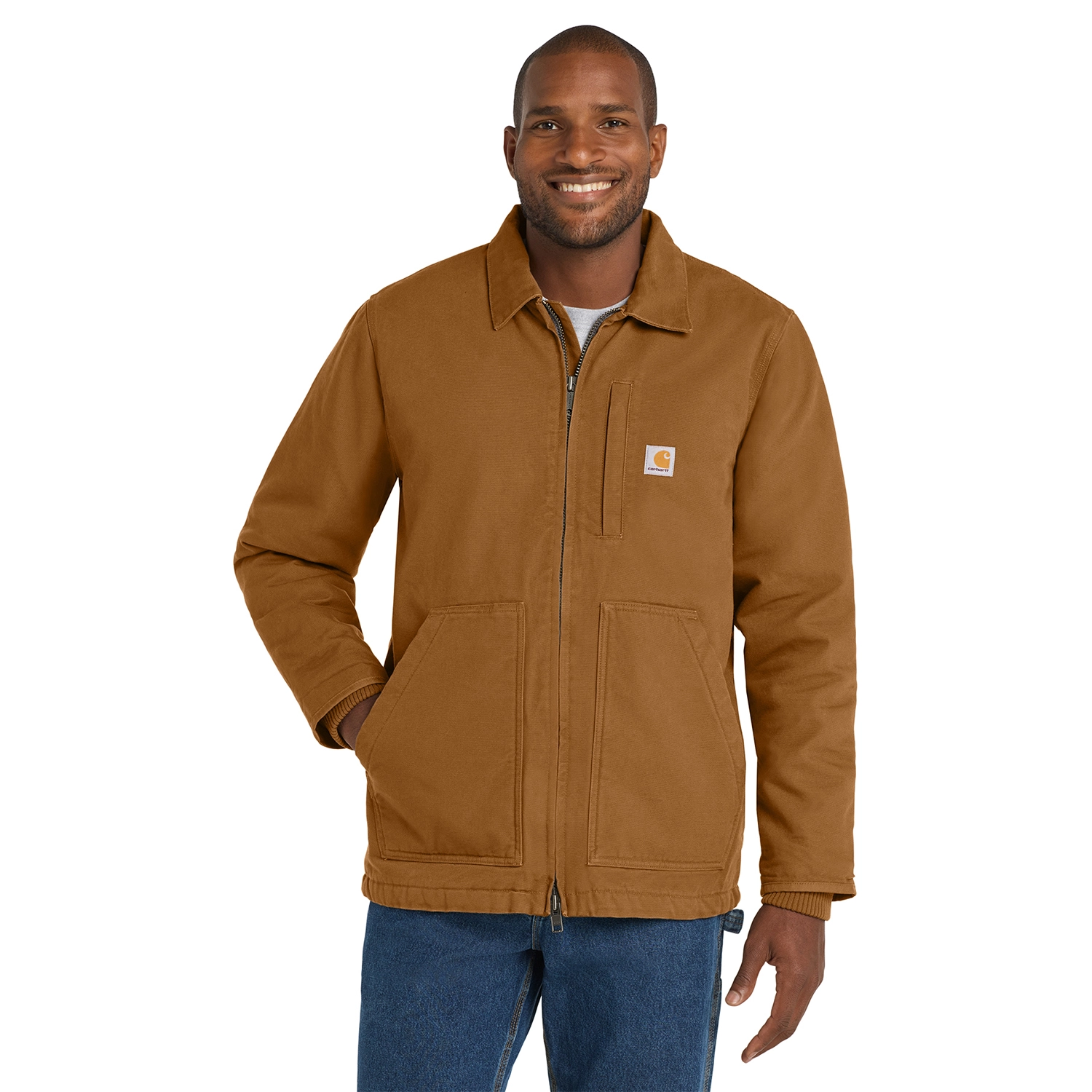 Carhartt Embroidered Sherpa-Lined Coat 3