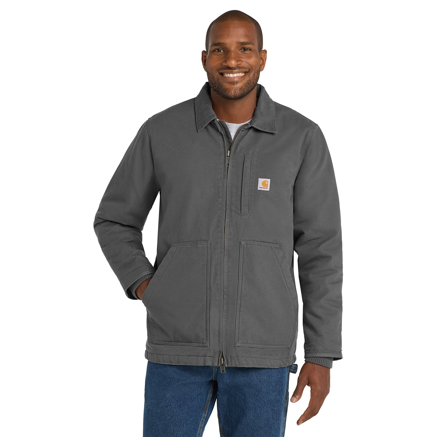 Carhartt Embroidered Sherpa-Lined Coat 4