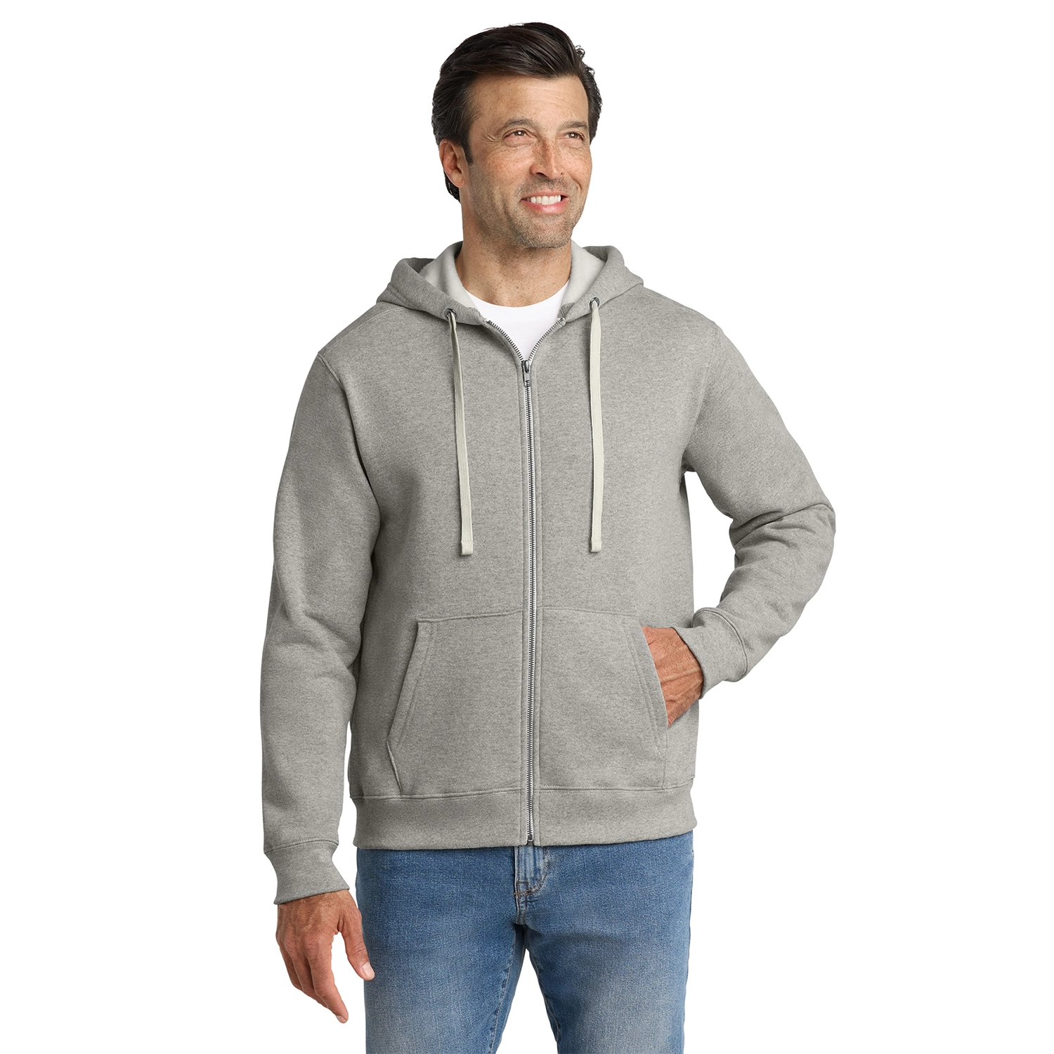 Volunteer Knitwear Decorated Chore Fleece Full-Zip Hoodie 4