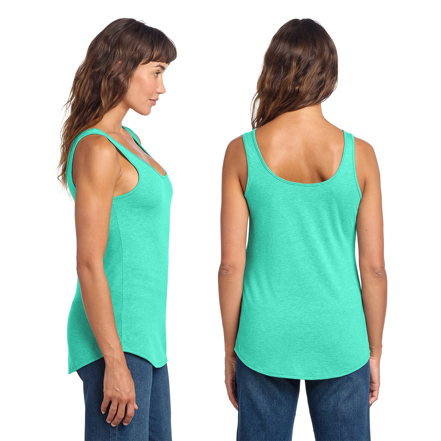 District Decorated Women’s Perfect Tri Relaxed Tank 2