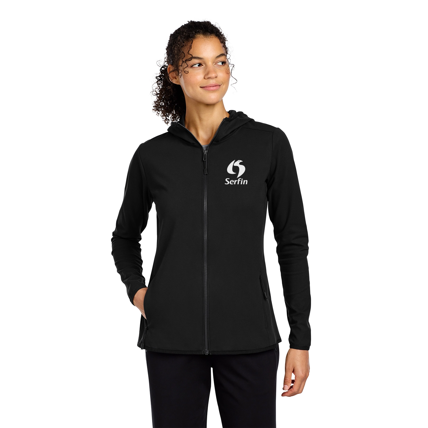 Sport-Tek Decorated Women's Circuit Hooded Full-Zip