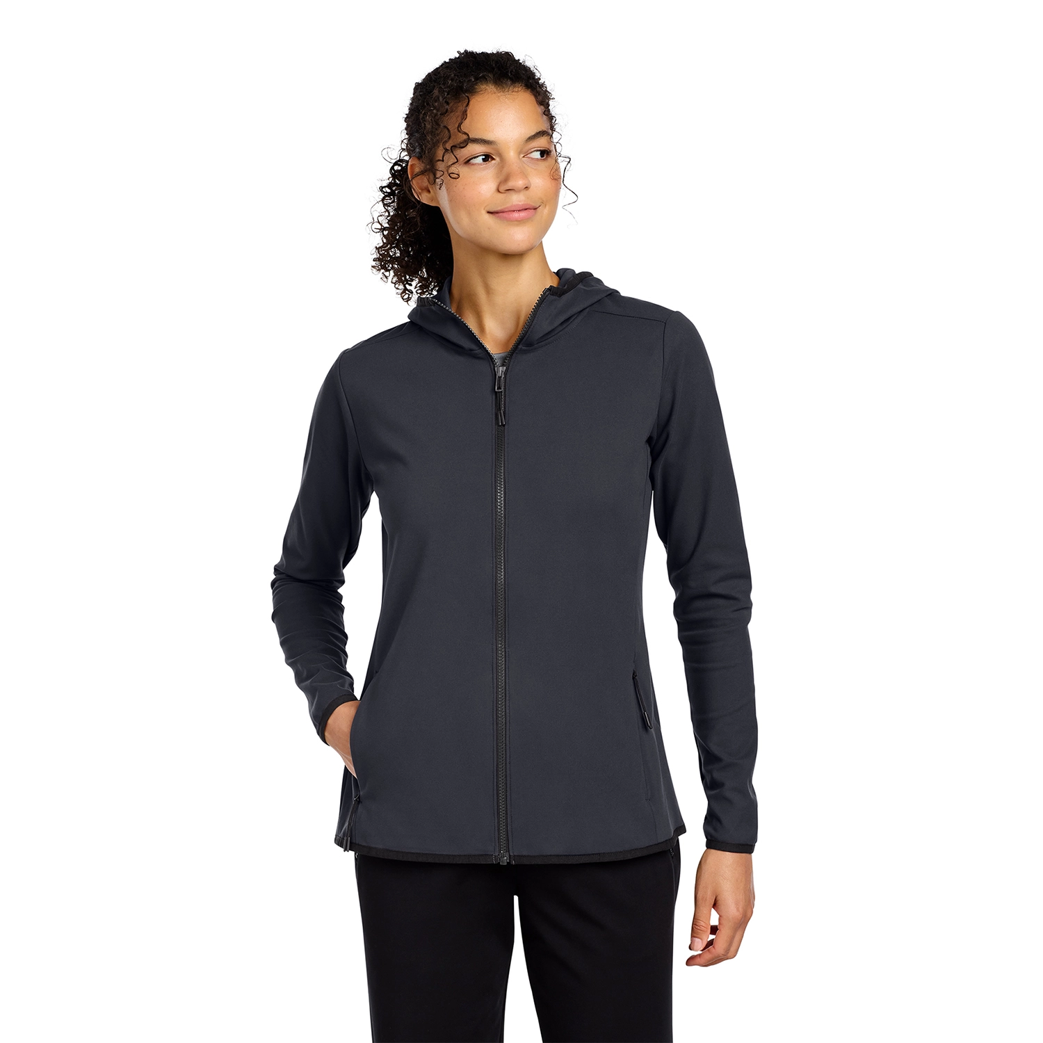 Sport-Tek Decorated Women’s Circuit Hooded Full-Zip 3
