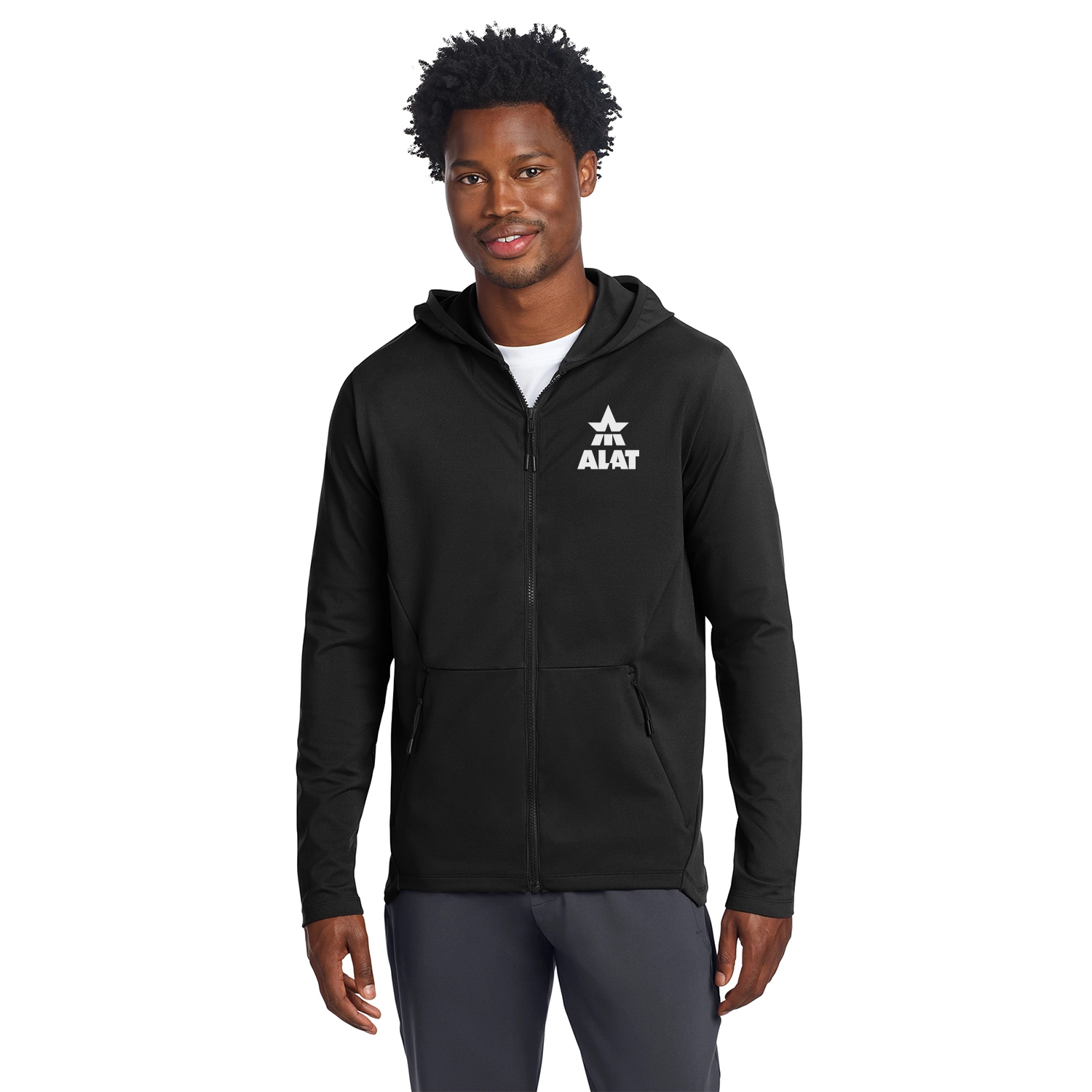 Sport-Tek Decorated Circuit Hooded Full-Zip