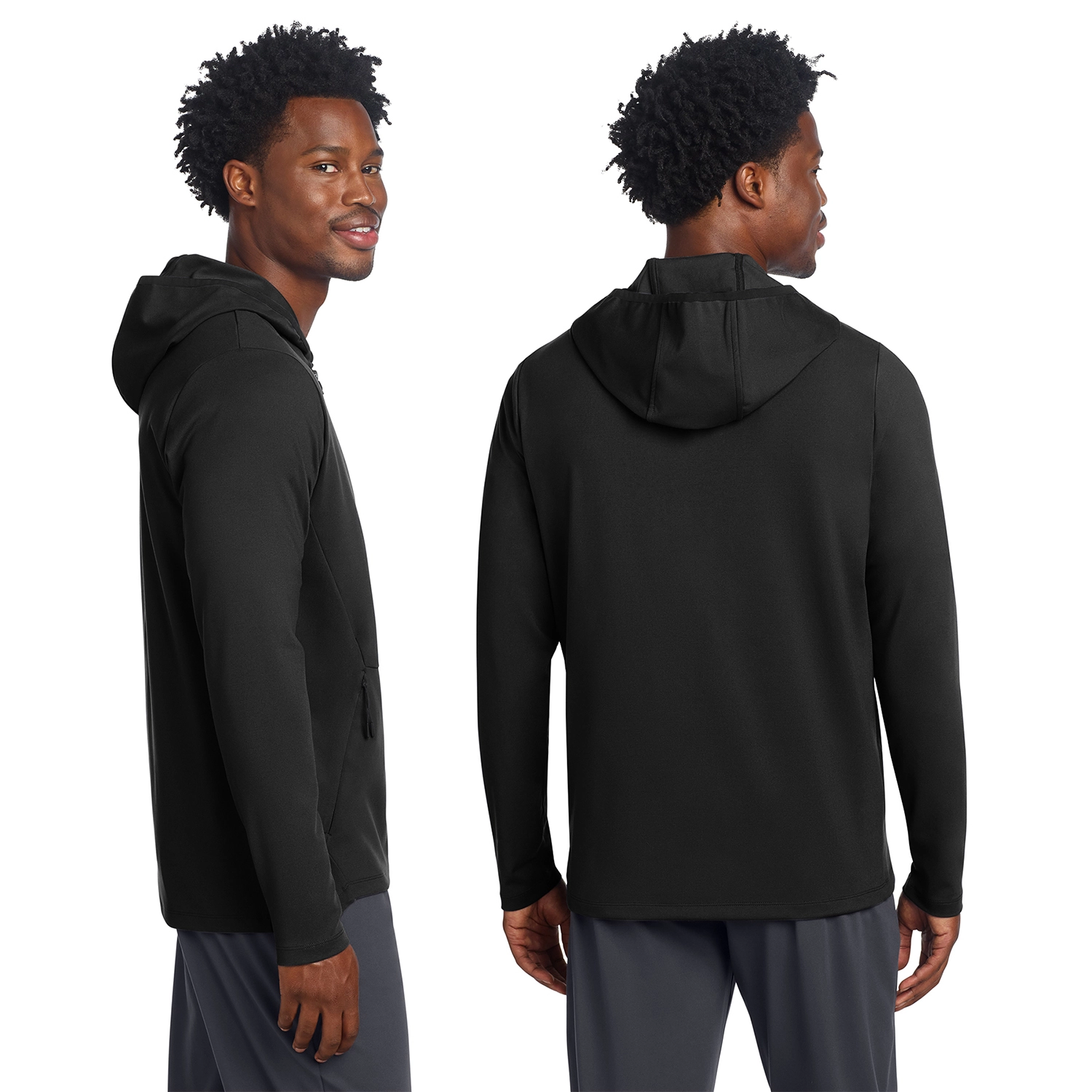 Sport-Tek Decorated Circuit Hooded Full-Zip 2