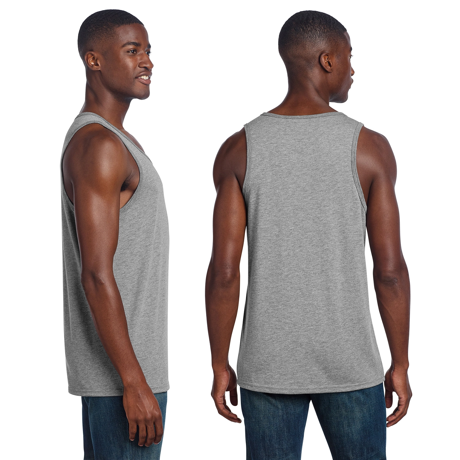 Allmade Decorated Unisex Tri-Blend Tank