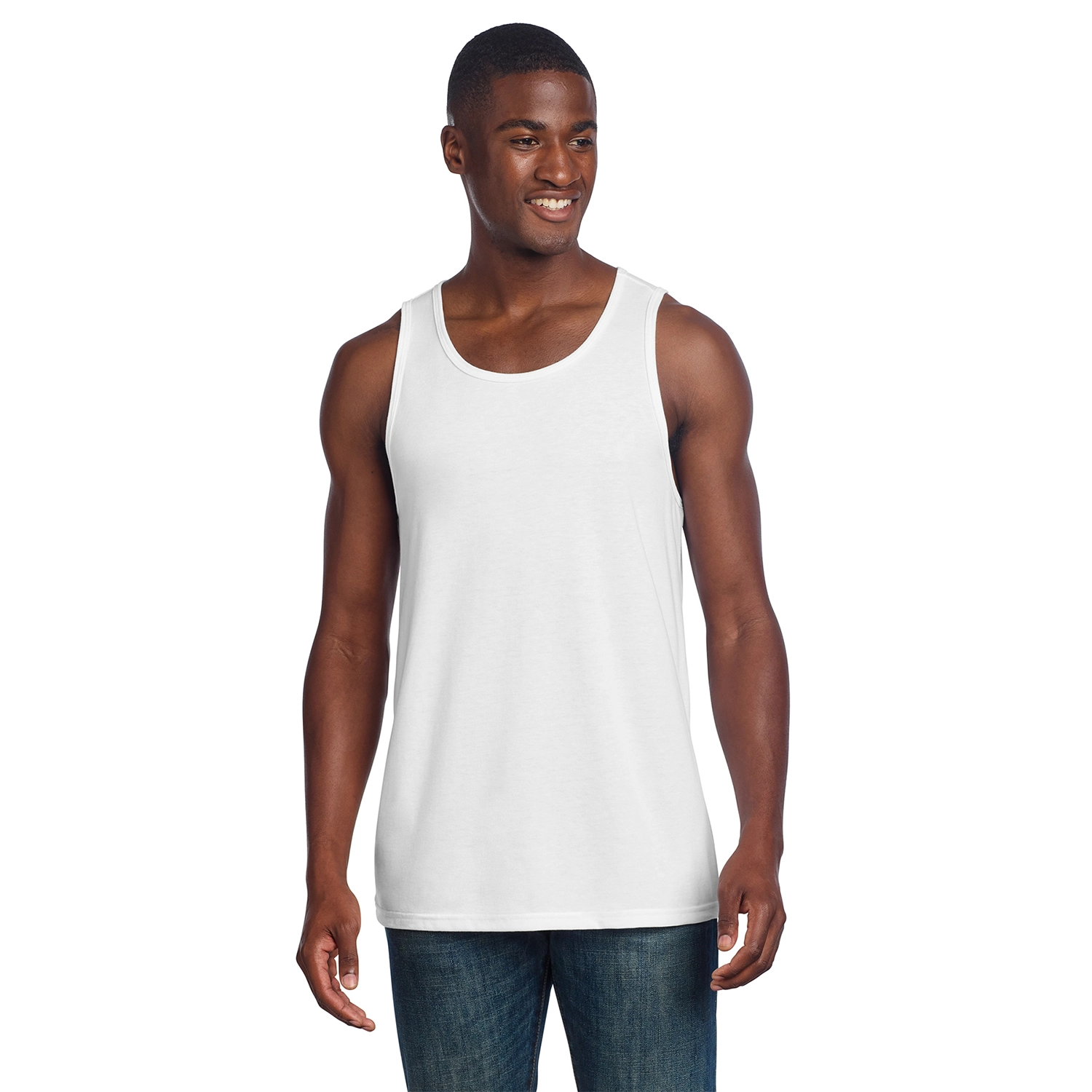 Allmade Decorated Unisex Tri-Blend Tank 4