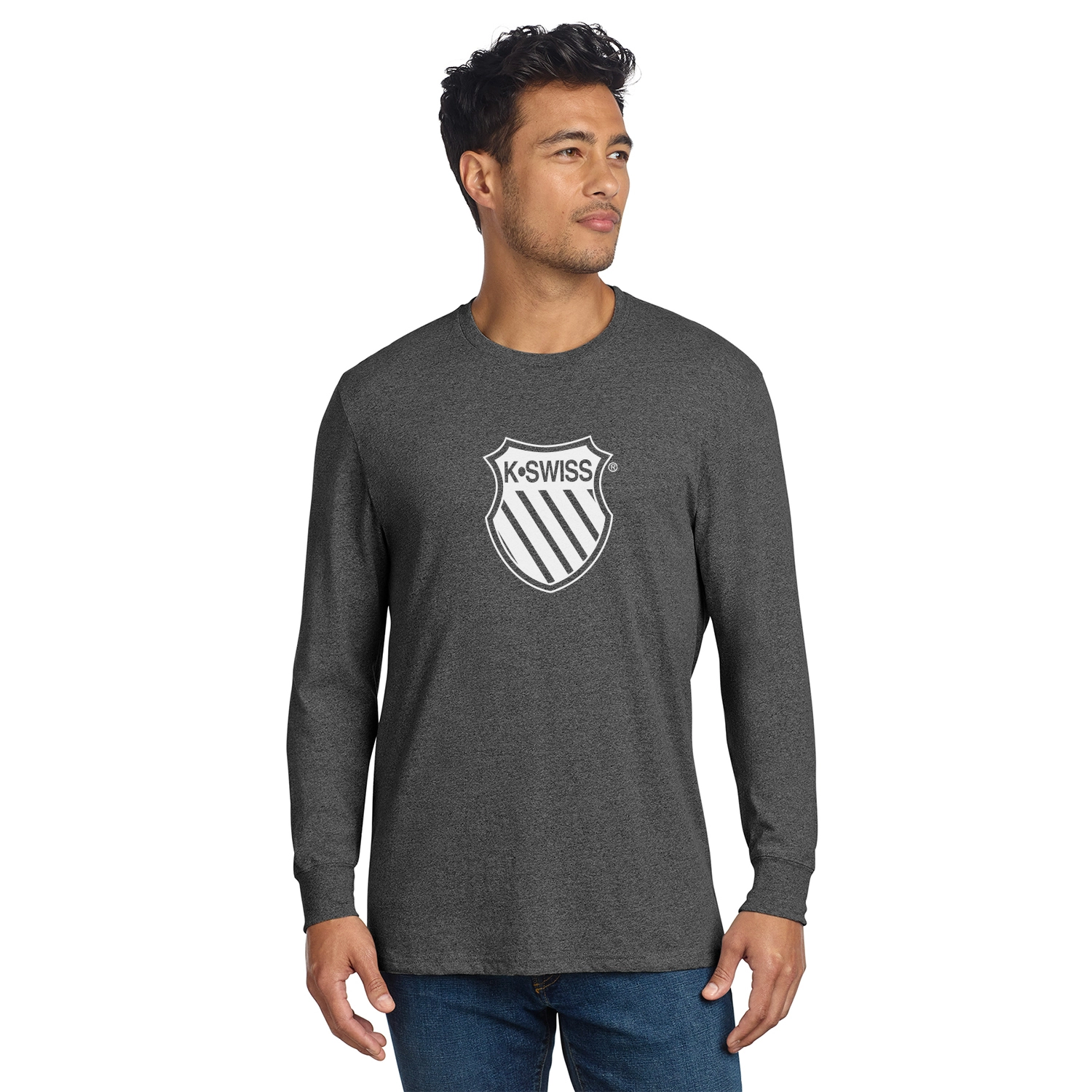 Allmade Decorated Unisex Long Sleeve Recycled Blend Tee