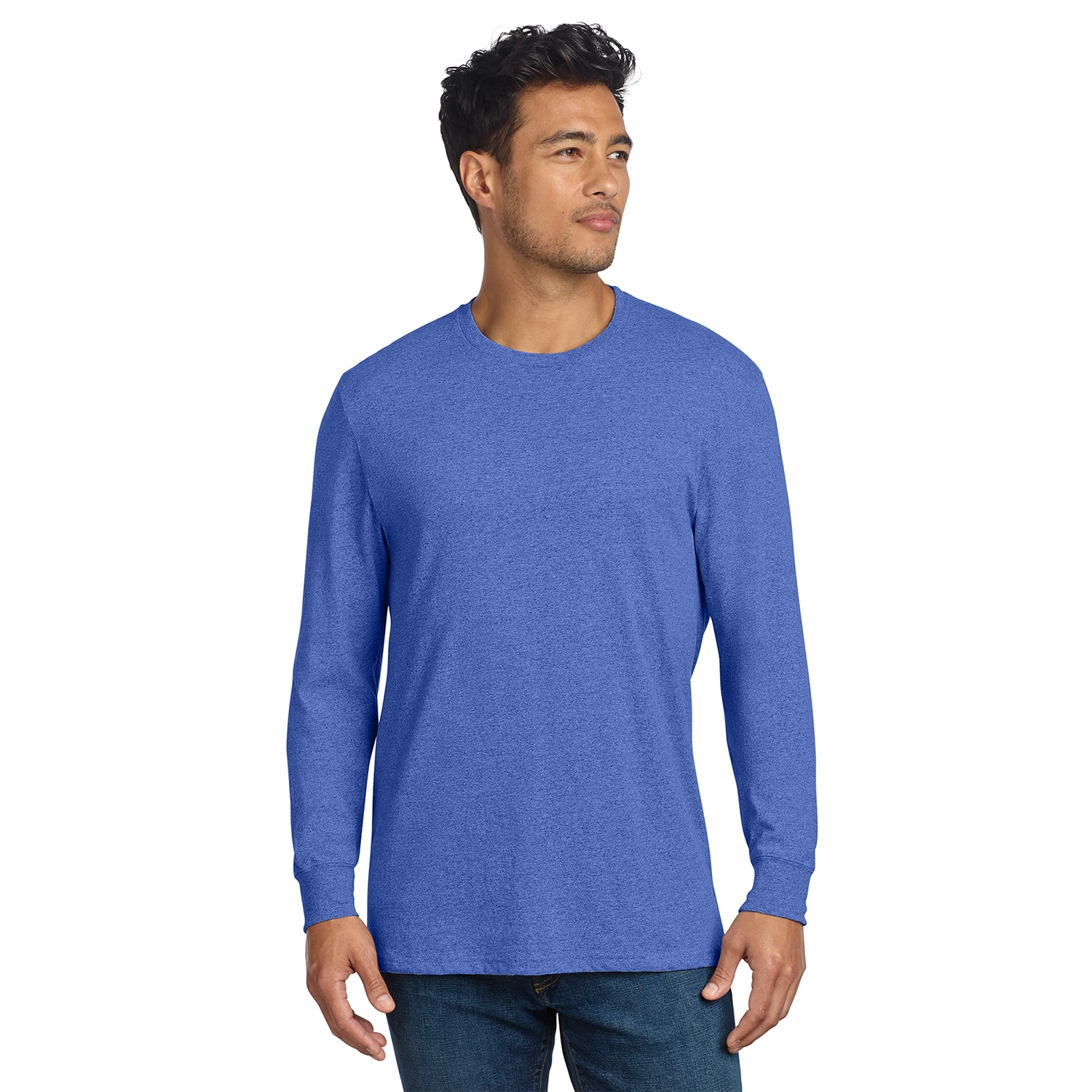 Allmade Decorated Unisex Long Sleeve Recycled Blend Tee 4