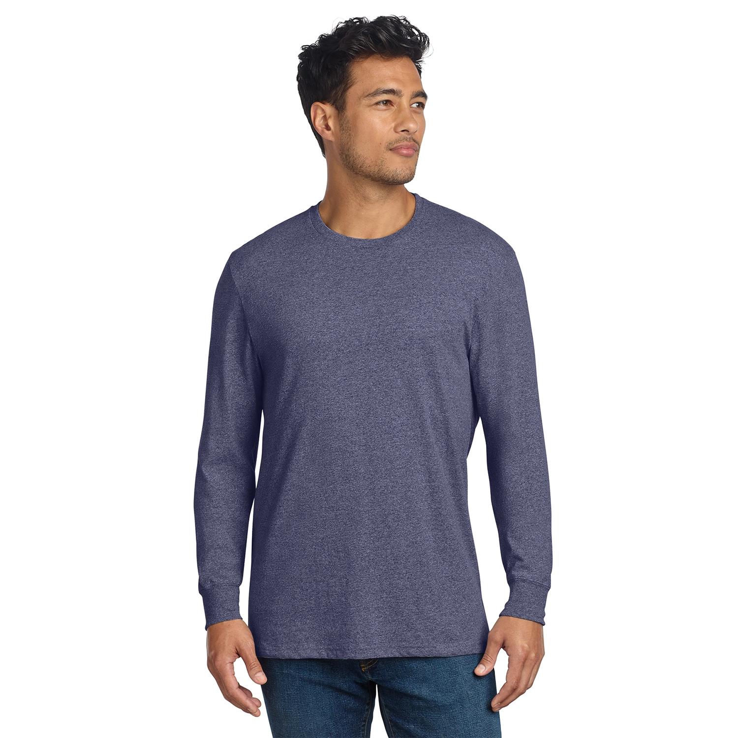 Allmade Decorated Unisex Long Sleeve Recycled Blend Tee 5