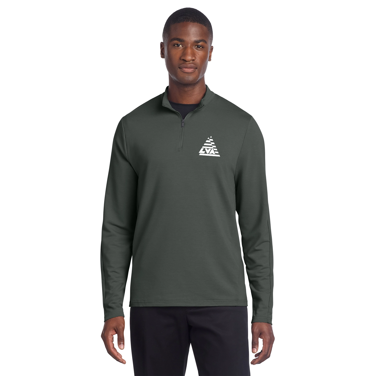 Mercer+Mettle Stretch Embroidered 1/4-Zip Pullover