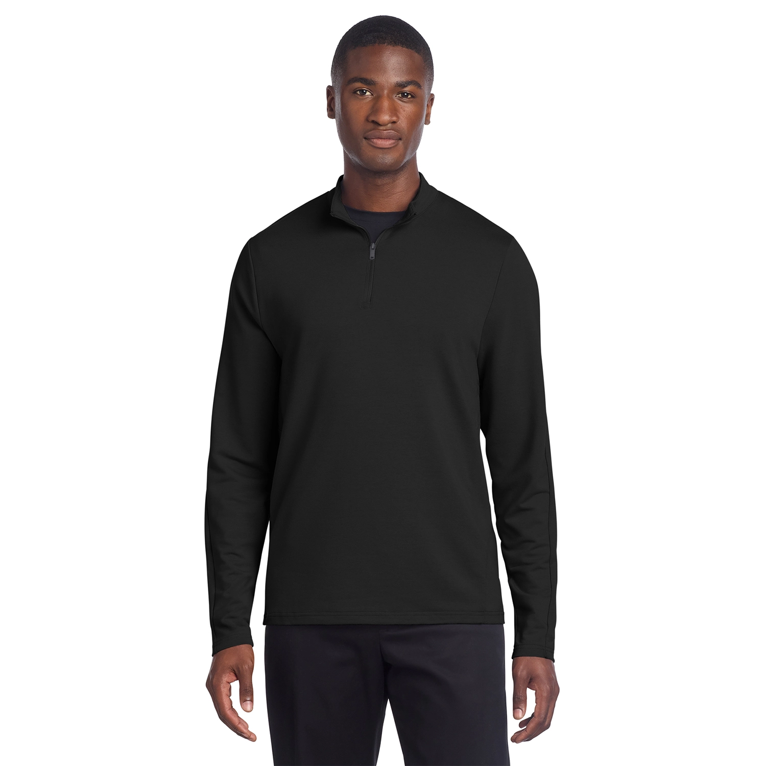 Mercer+Mettle Stretch Embroidered 1/4-Zip Pullover 4
