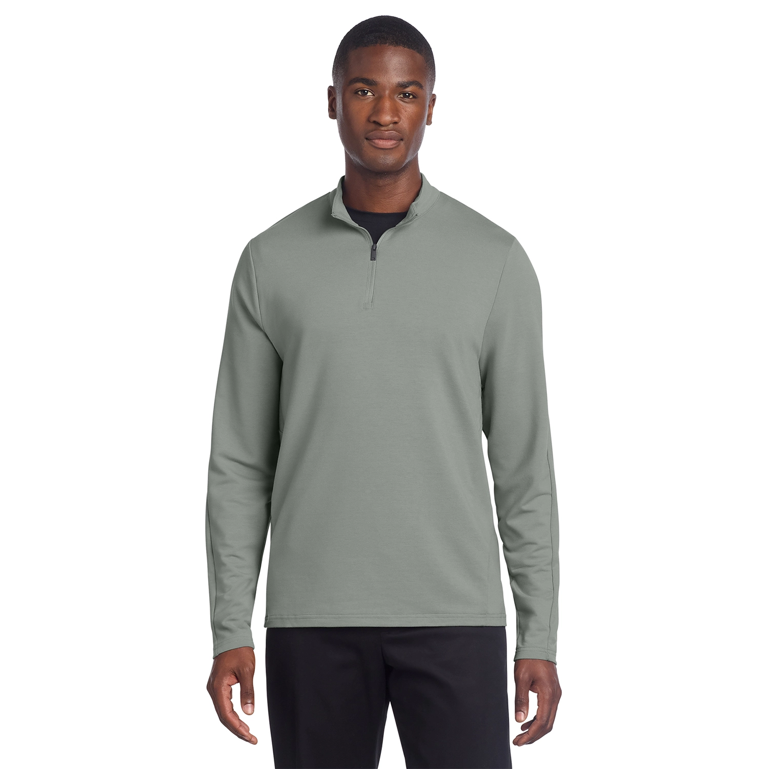 Mercer+Mettle Stretch Embroidered 1/4-Zip Pullover 5