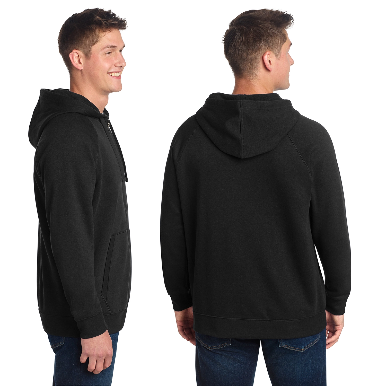 Sport-Tek Decorated Drive Fleece Hooded Full-Zip 2