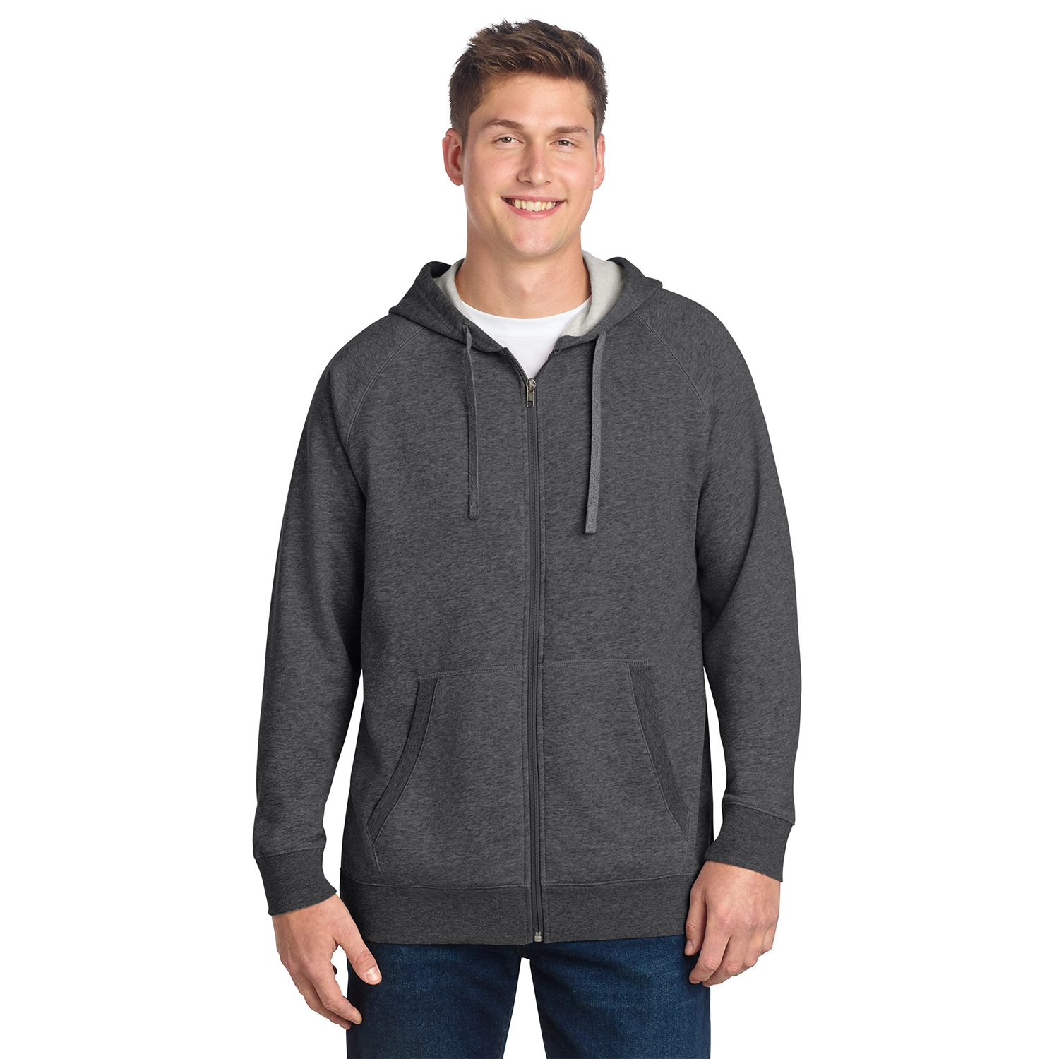 Sport-Tek Decorated Drive Fleece Hooded Full-Zip 3