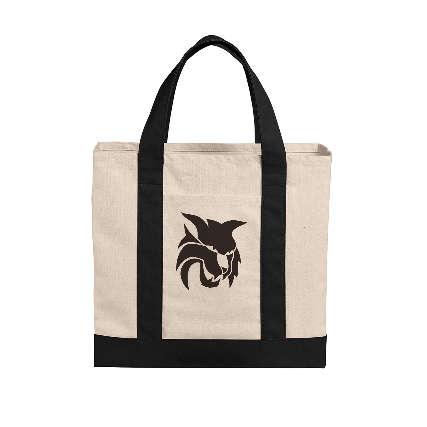 Port Authority Decorated Cotton Canvas Two-Tone Tote