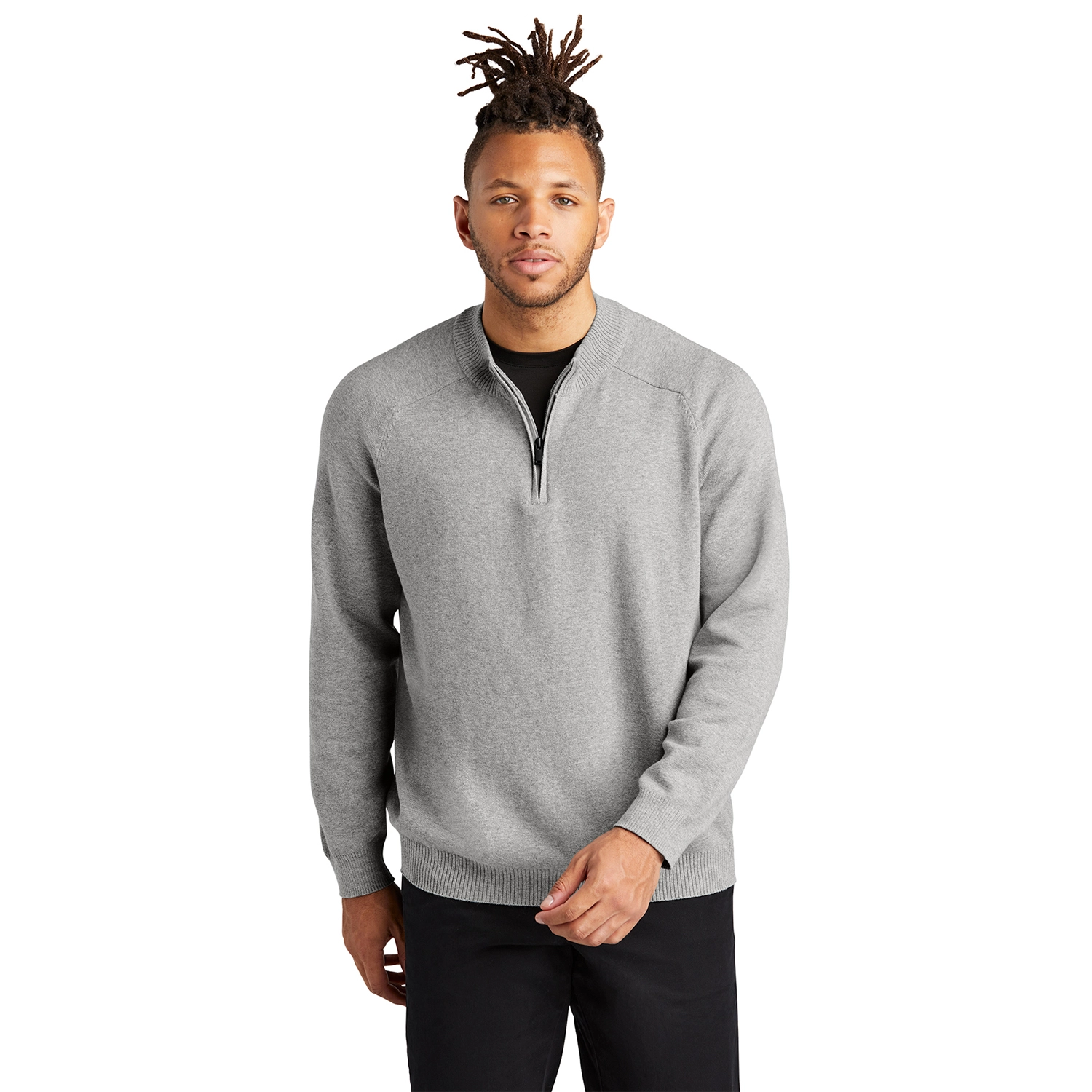 Mercer+Mettle 1/4-Zip Embroidered Sweater 3