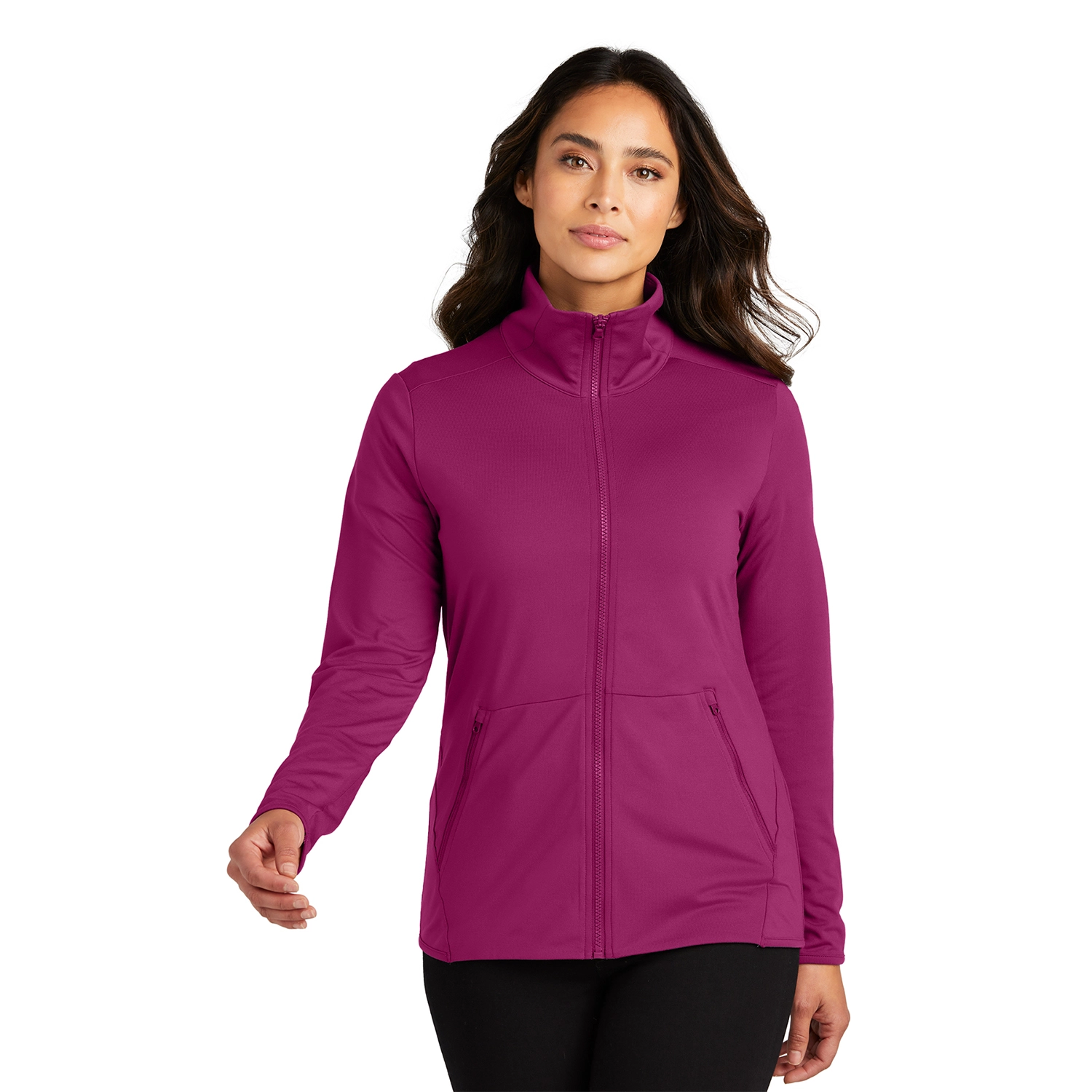 Port Authority Decorated Women’s Accord Stretch Fleece Full-Zip 6