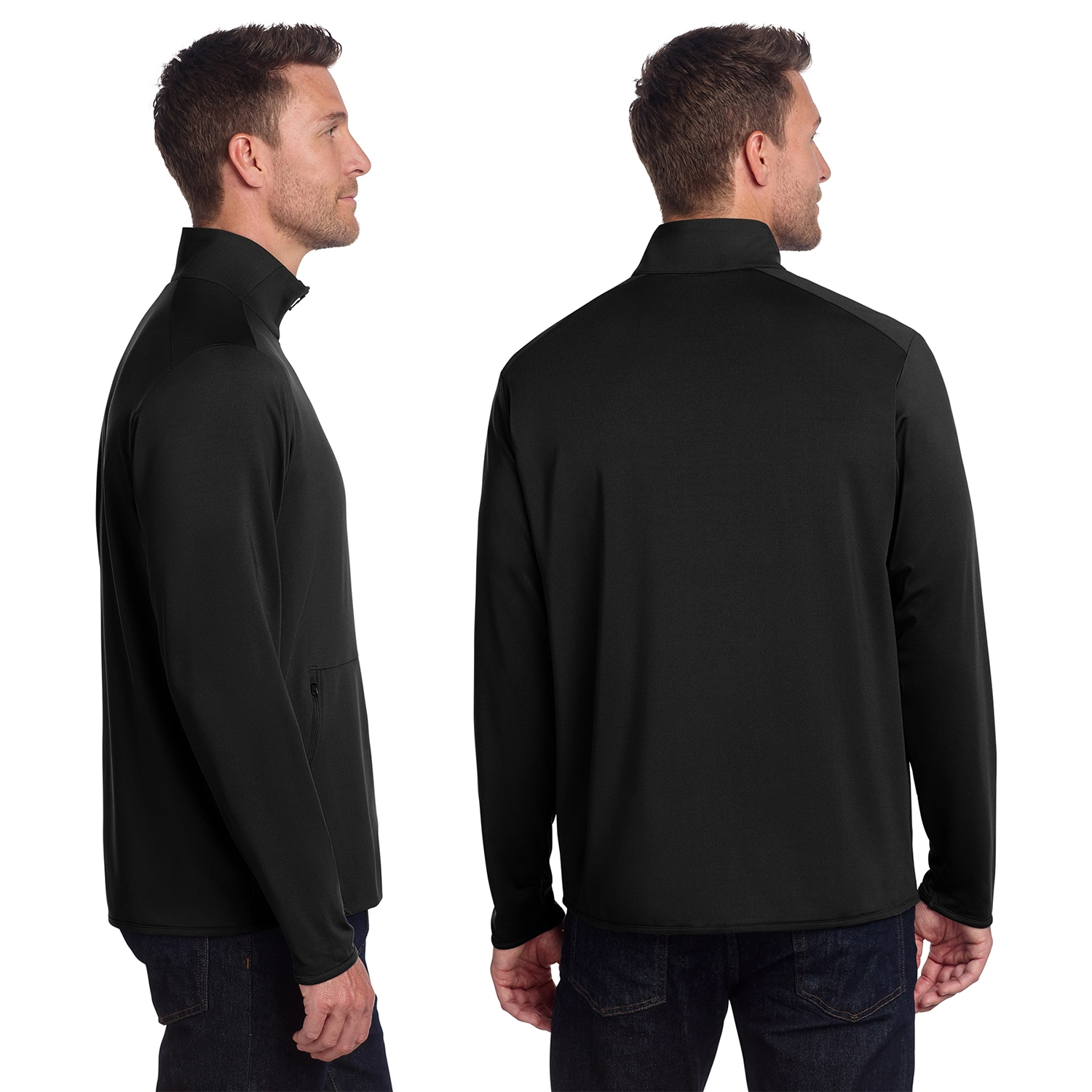 Port Authority Accord Stretch Embroidered Fleece Full-Zip 2