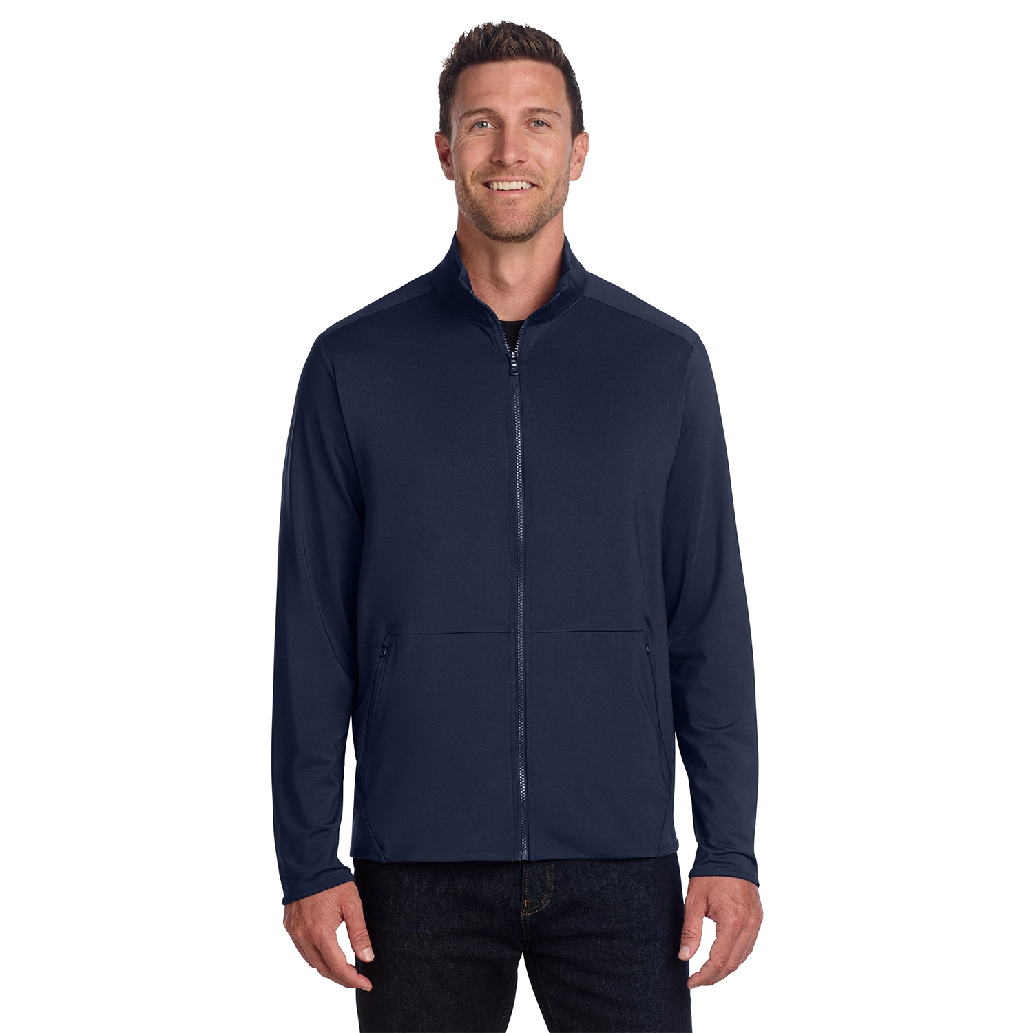 Port Authority Accord Stretch Embroidered Fleece Full-Zip 3