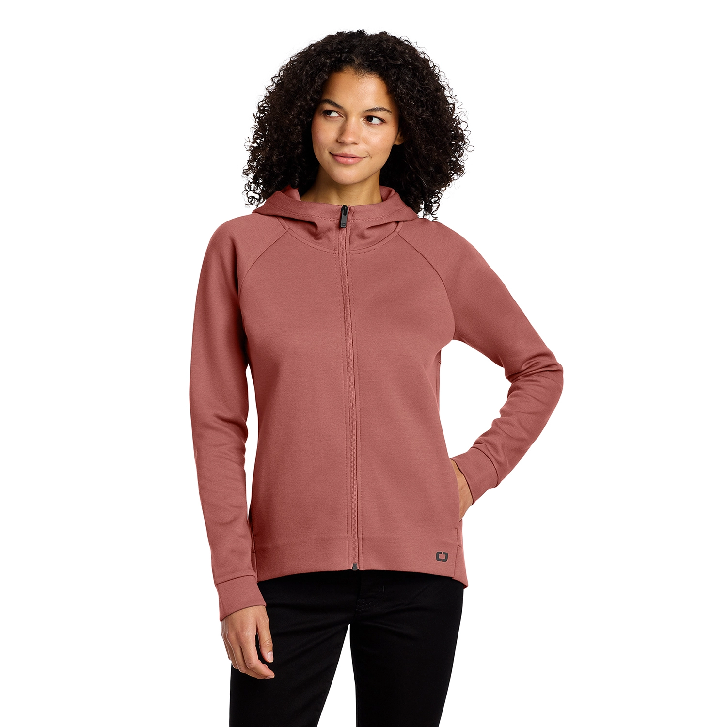 OGIO Women’s Bolt Embroidered Full-Zip Hoodie 3