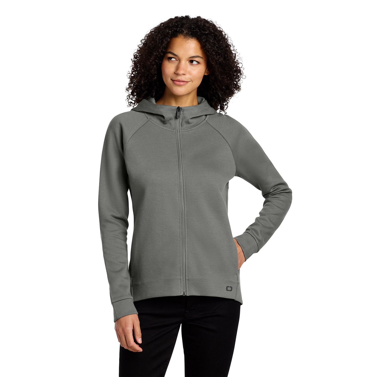 OGIO Women’s Bolt Embroidered Full-Zip Hoodie 4